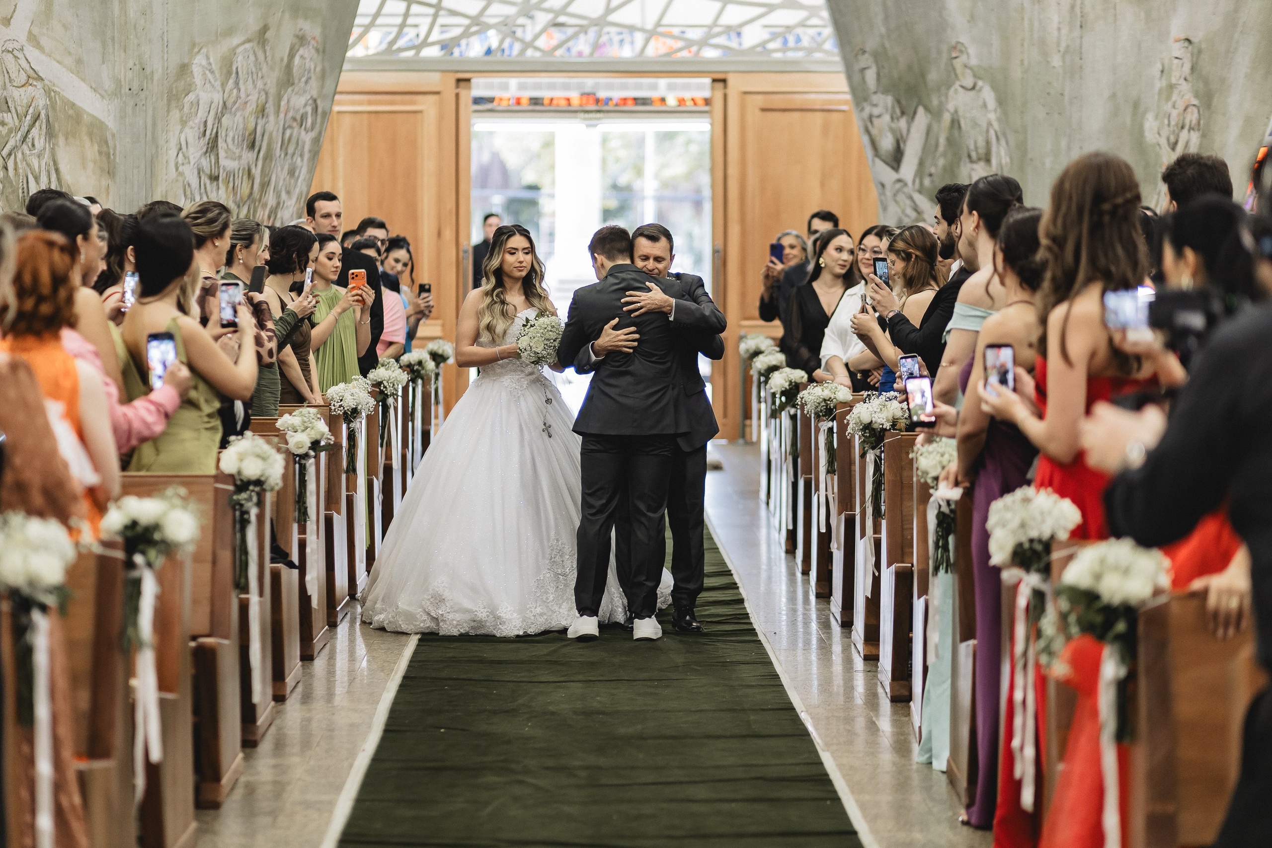 Heloisa e Andre casamento na catedral de maringa. Fotografo de casamento I Claudinei Moura