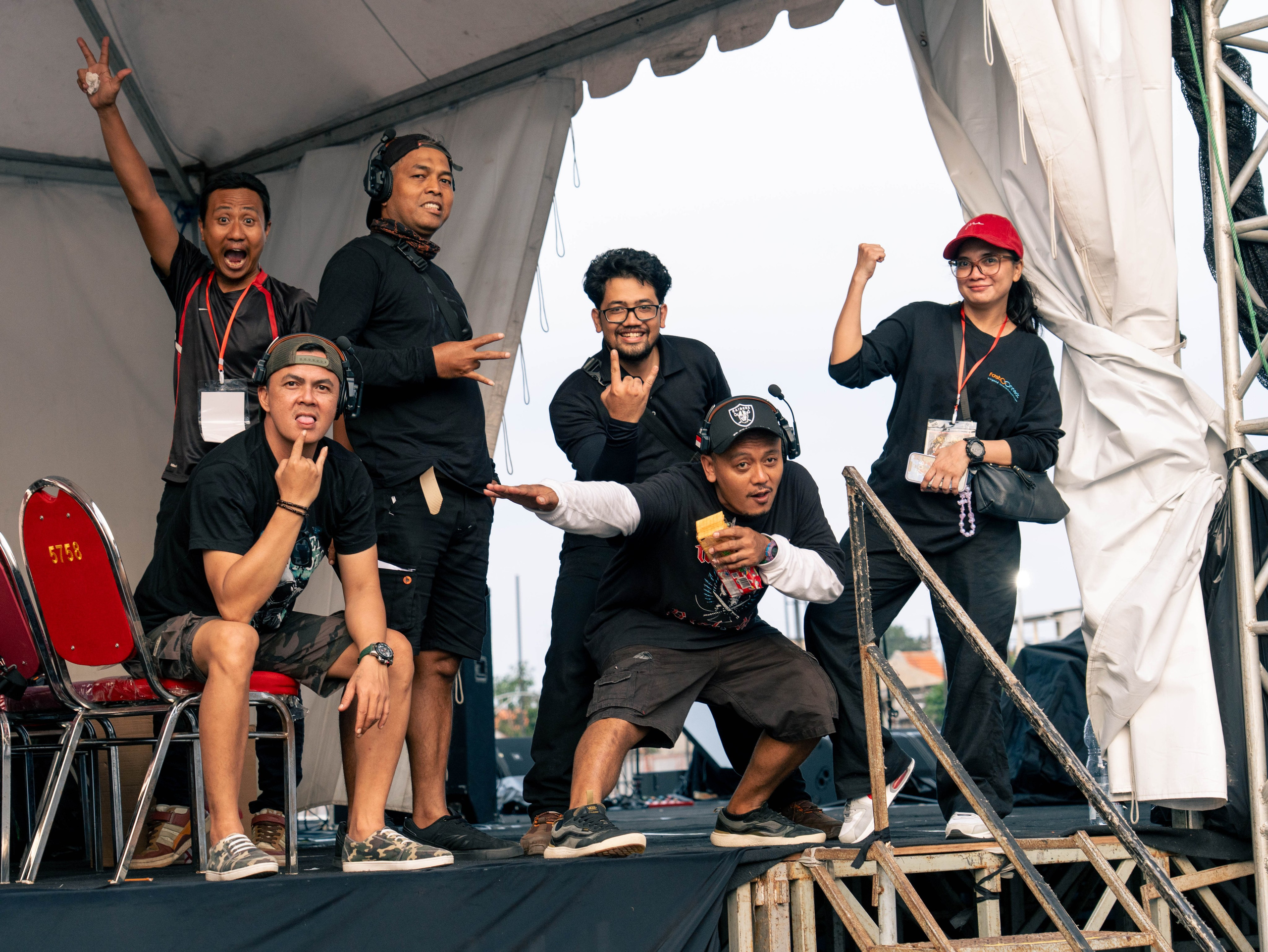 Laskar Cinta Concert — Behind The Scenes. Aro Salaka Event Photography