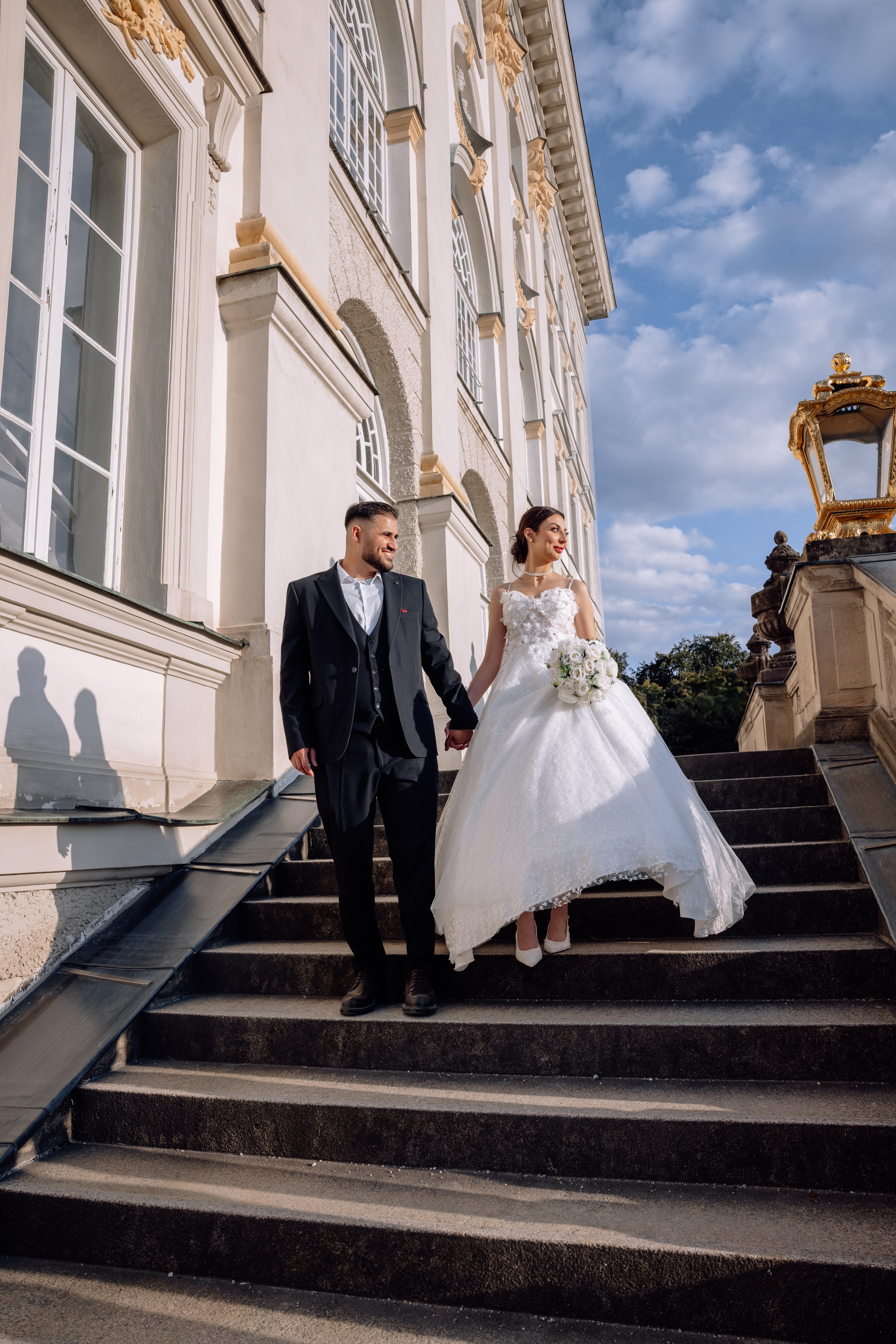 Liebe & Romantik am Schloss Nymphenburg. Hochzeitsfotograf München Taufe Familienfotograf Tanja Mauke