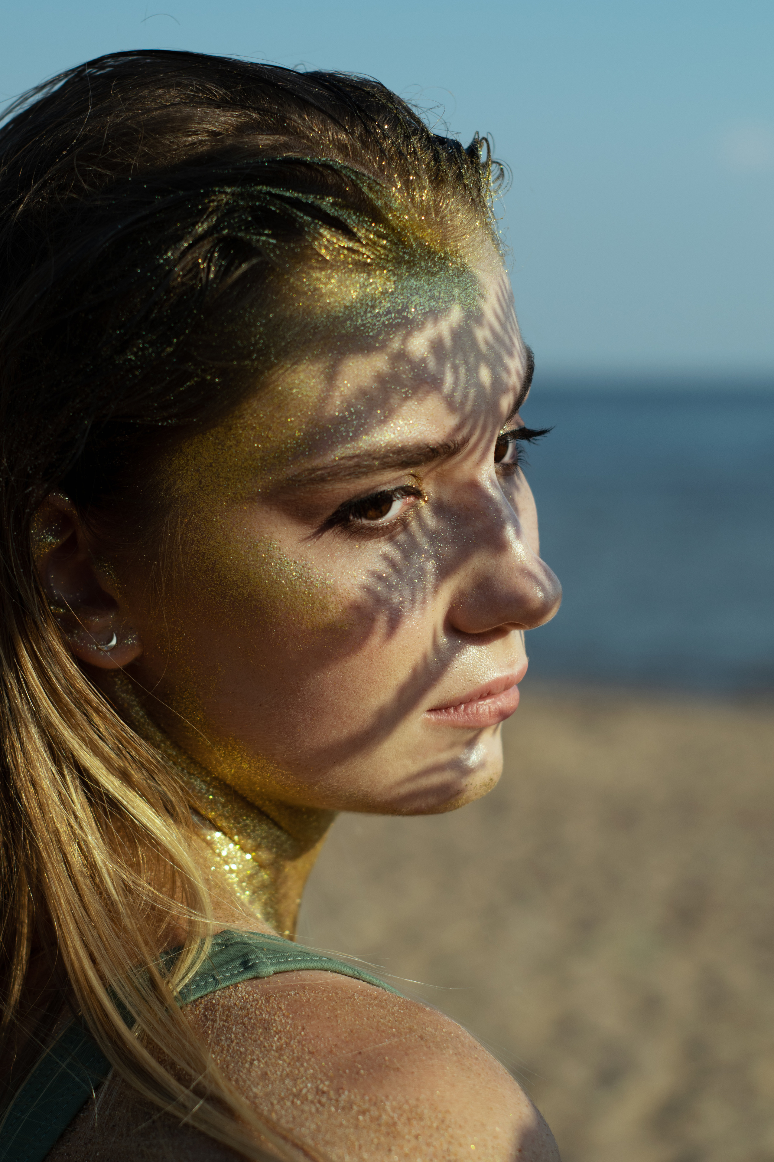 On the beach. Portrait photographer Natalia Isavtseva Los Angeles LA