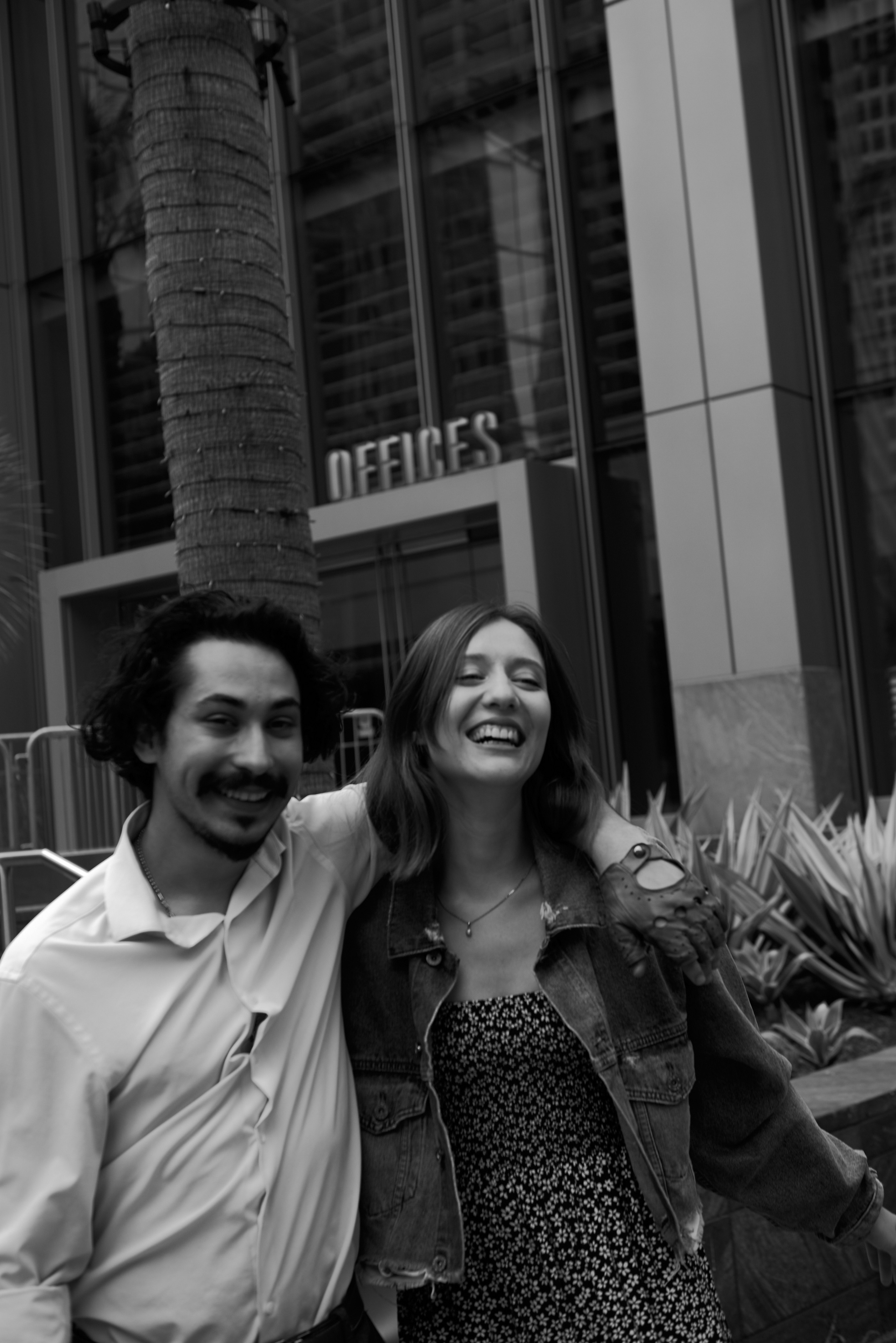 Photoshoot for Elina and Nicholas in Down Town Los Angeles. Portrait photographer Natalia Isavtseva Los Angeles LA