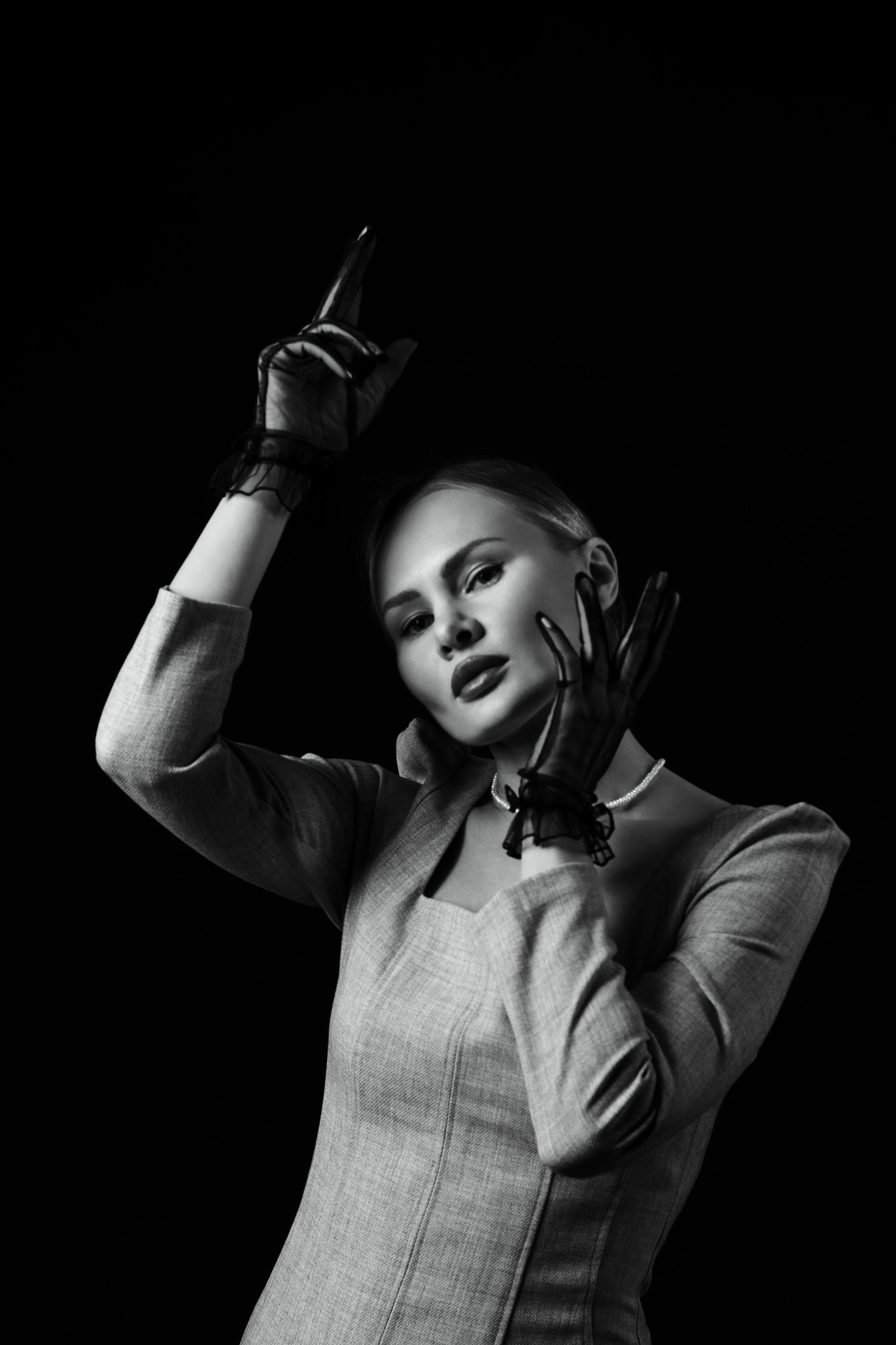 black and white photography Los Angeles