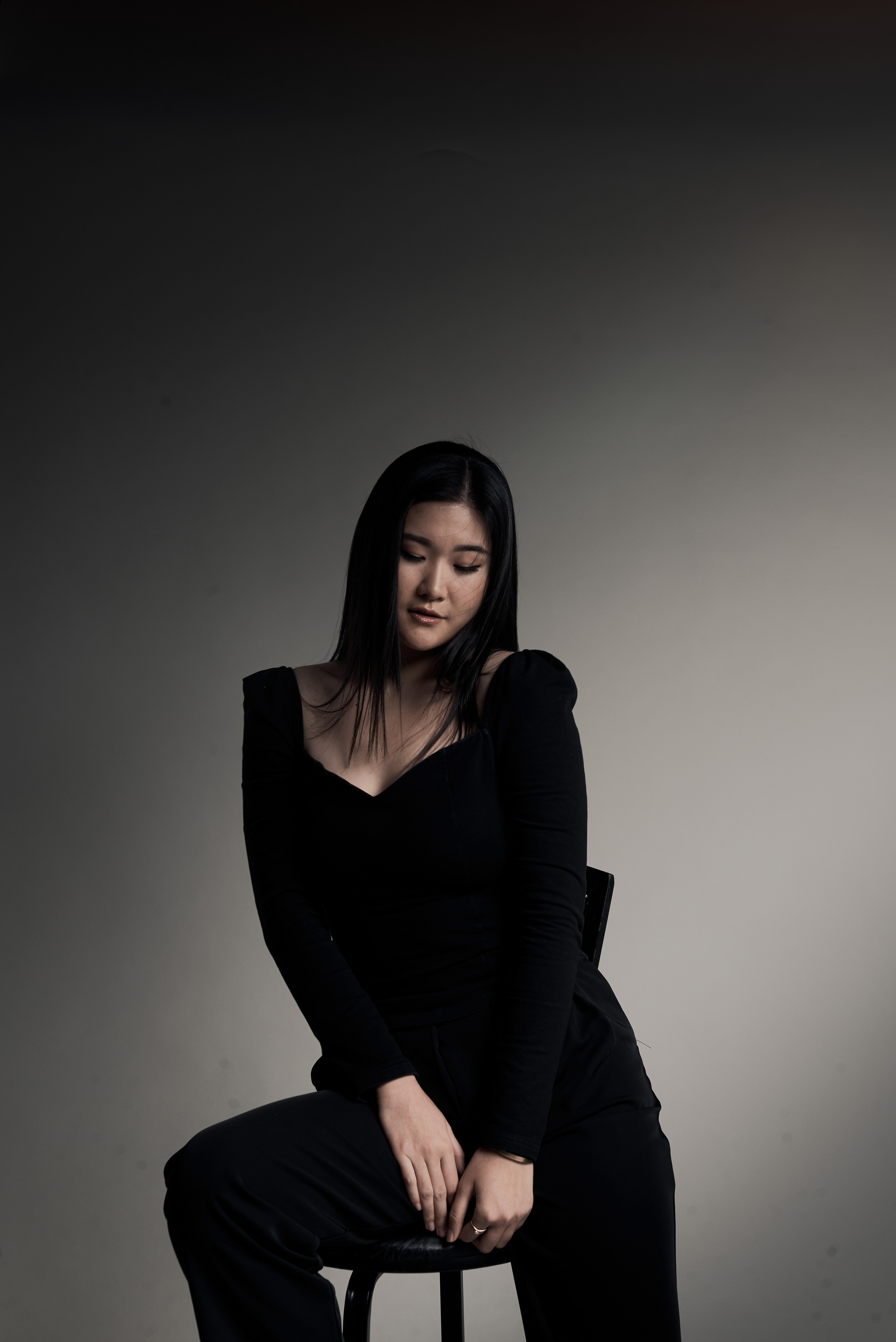 Photoshoot in a Los Angeles photo studio for Melody. Portrait photographer Natalia Isavtseva Los Angeles LA