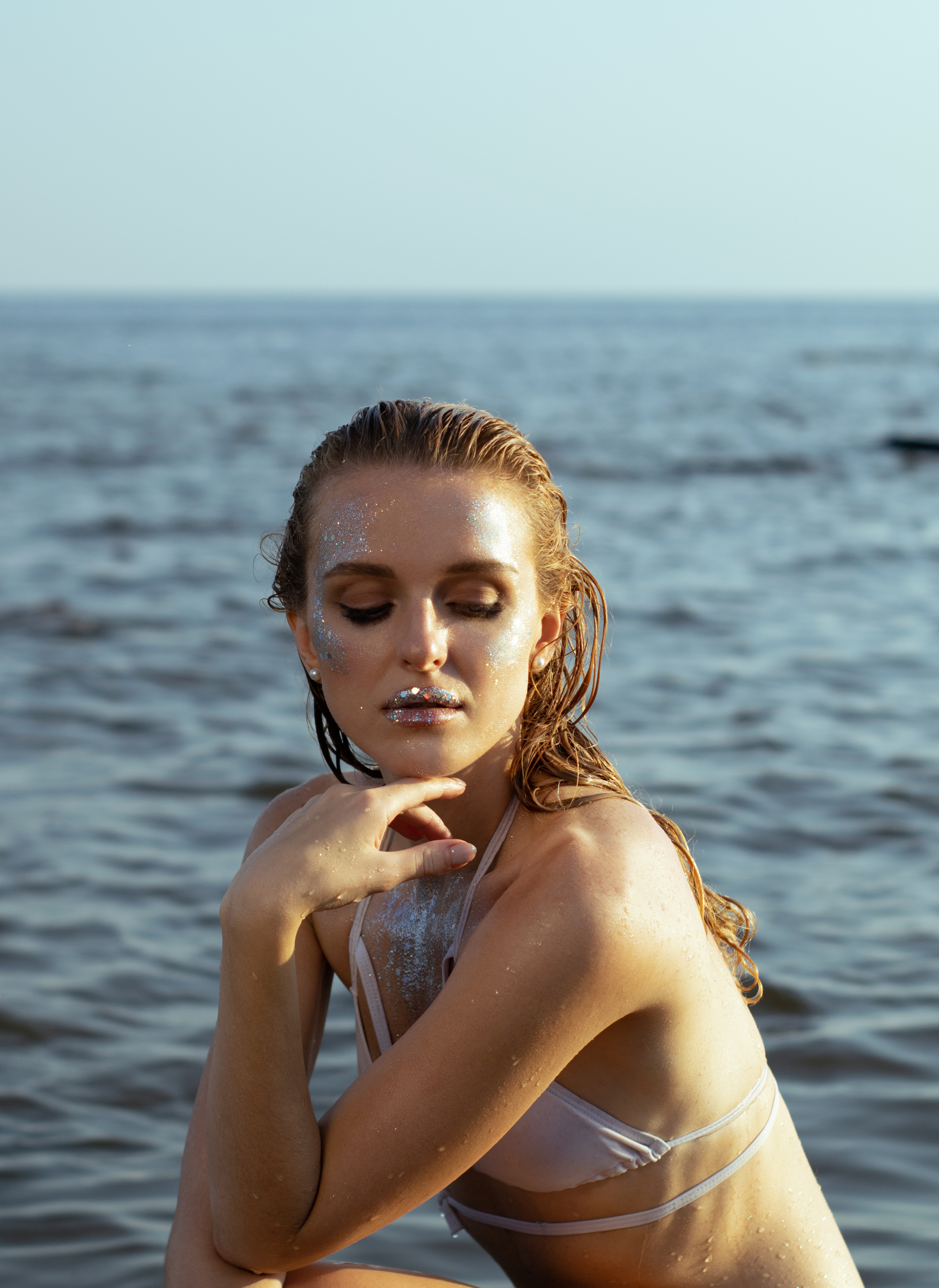 On the beach. Portrait photographer Natalia Isavtseva Los Angeles LA