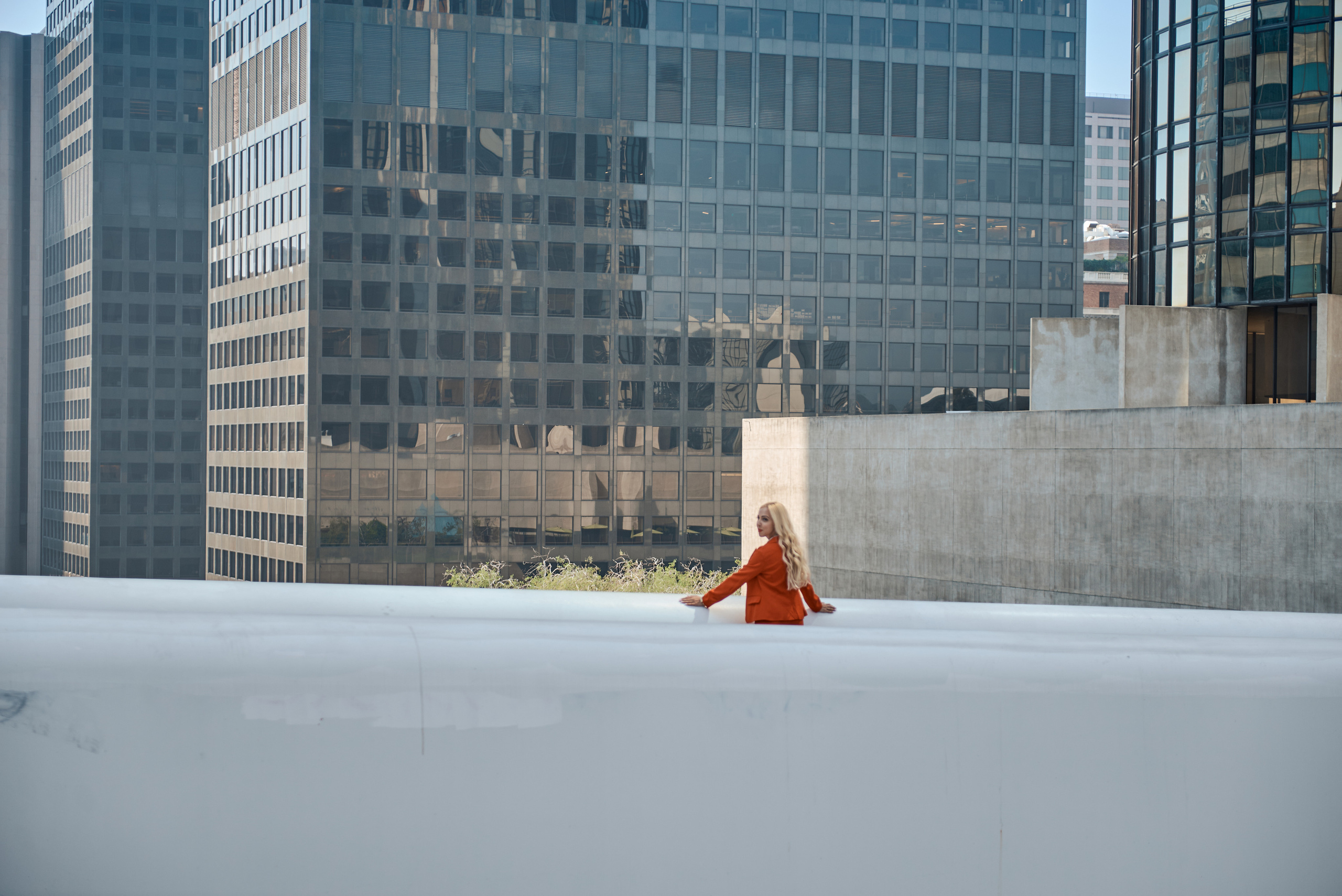 photo shoot in Down Town Los Angeles