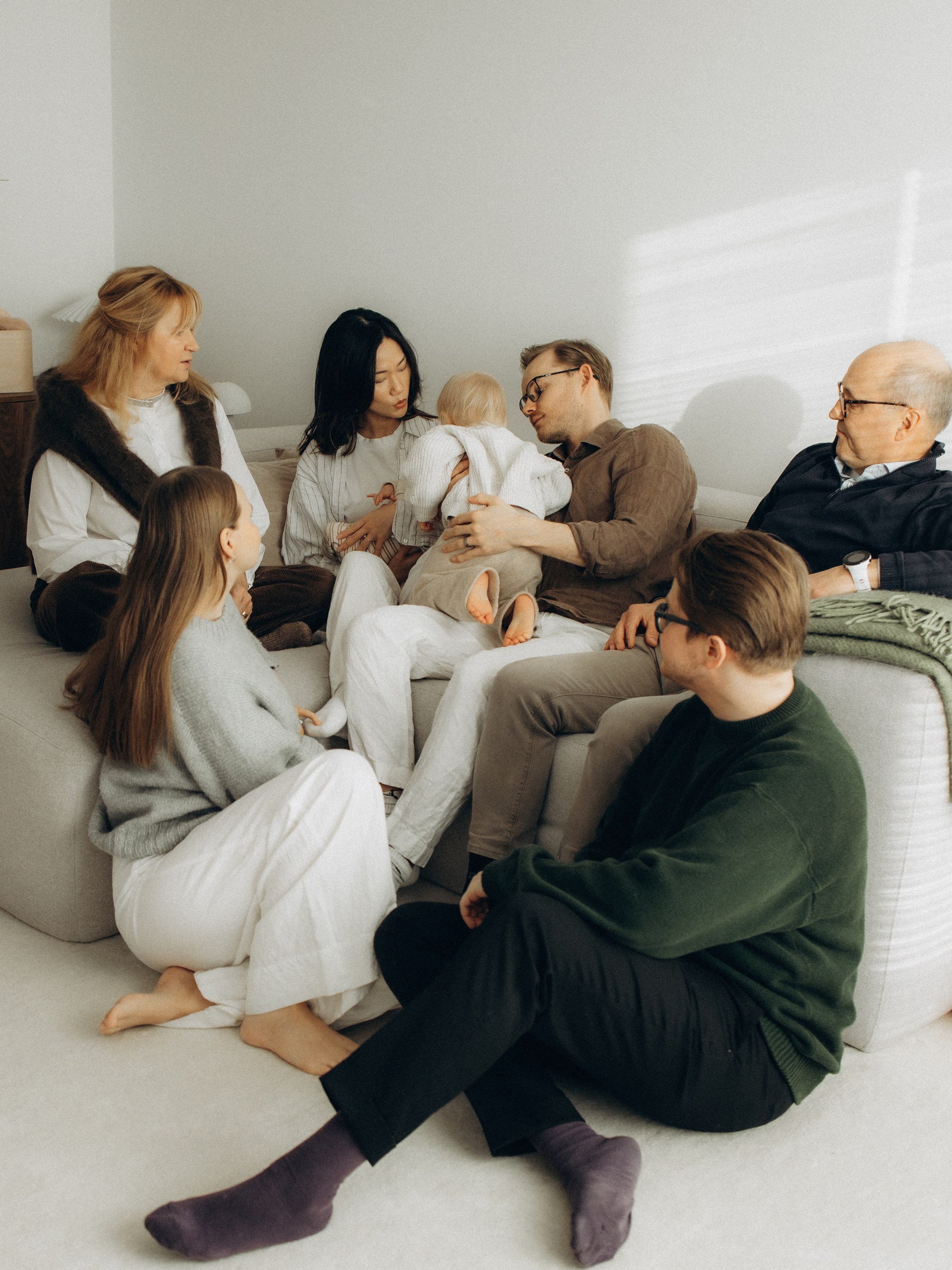 Henni’s family. Kristina, portrait and family photographer in Helsinki