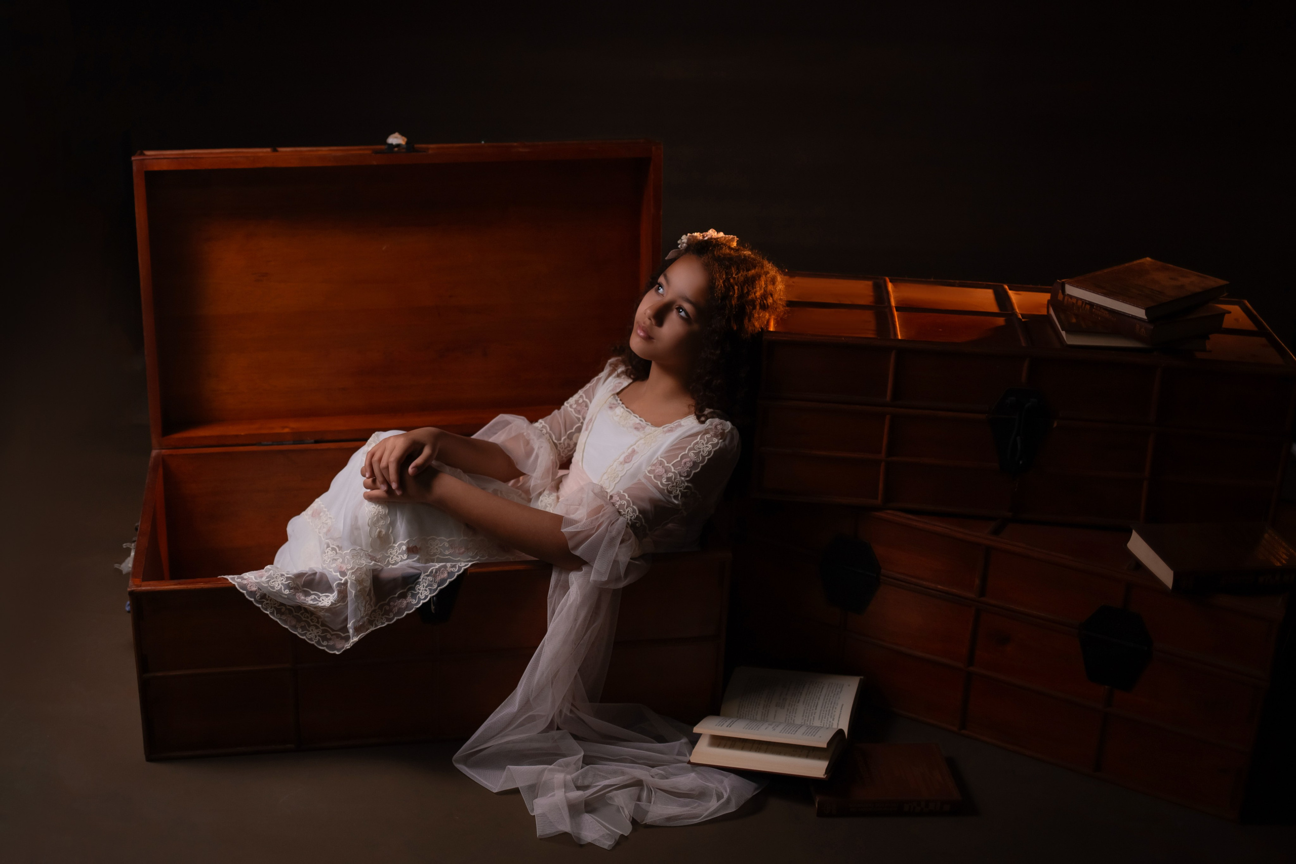 Comunión en el estudio. Профессиональный фотограф в Испании