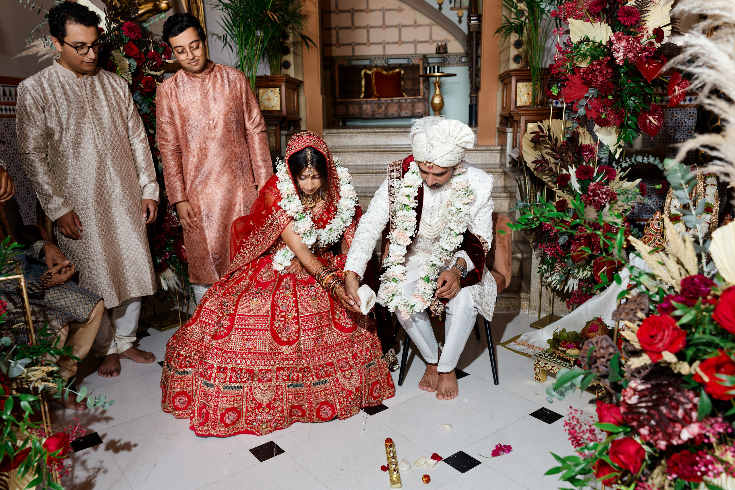 Indian wedding at Gran Villa Rosa, Barcelona