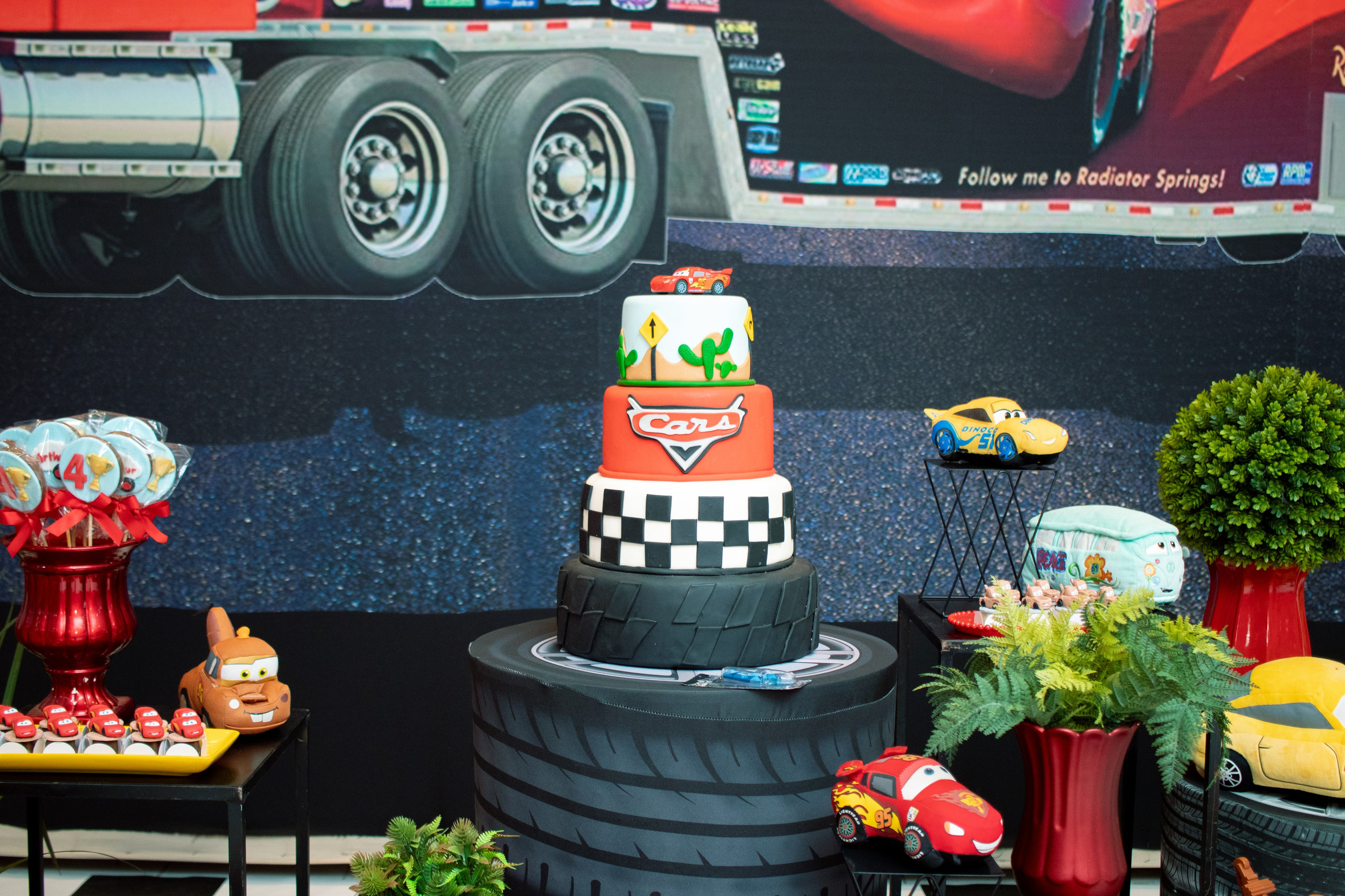 Arthur — Aniversário 4 anos. Principal