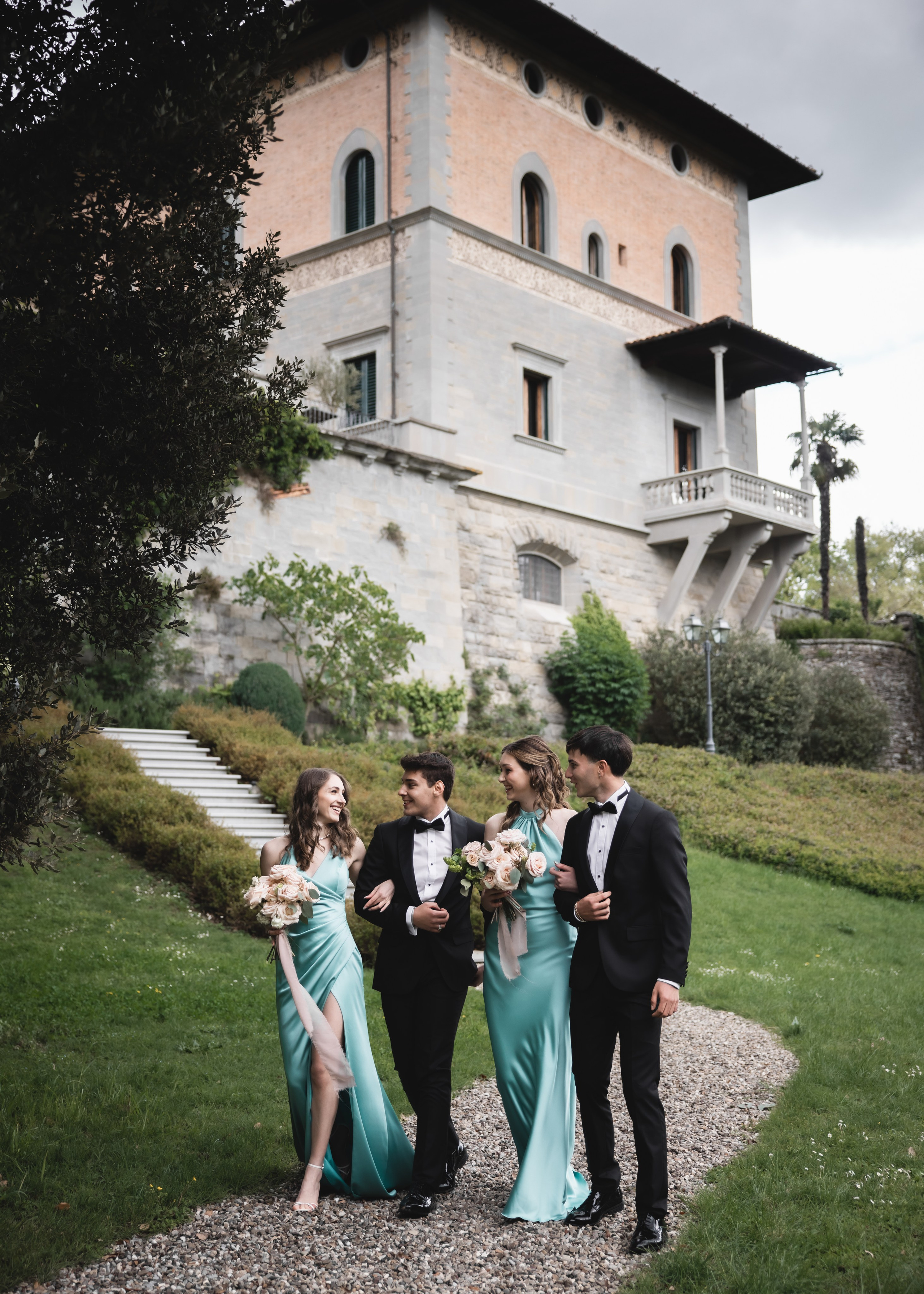Tuscany Wedding Villa La Commenda Concordia. Professional wedding photographer in Copenhagen, Denmark — Julia Byron