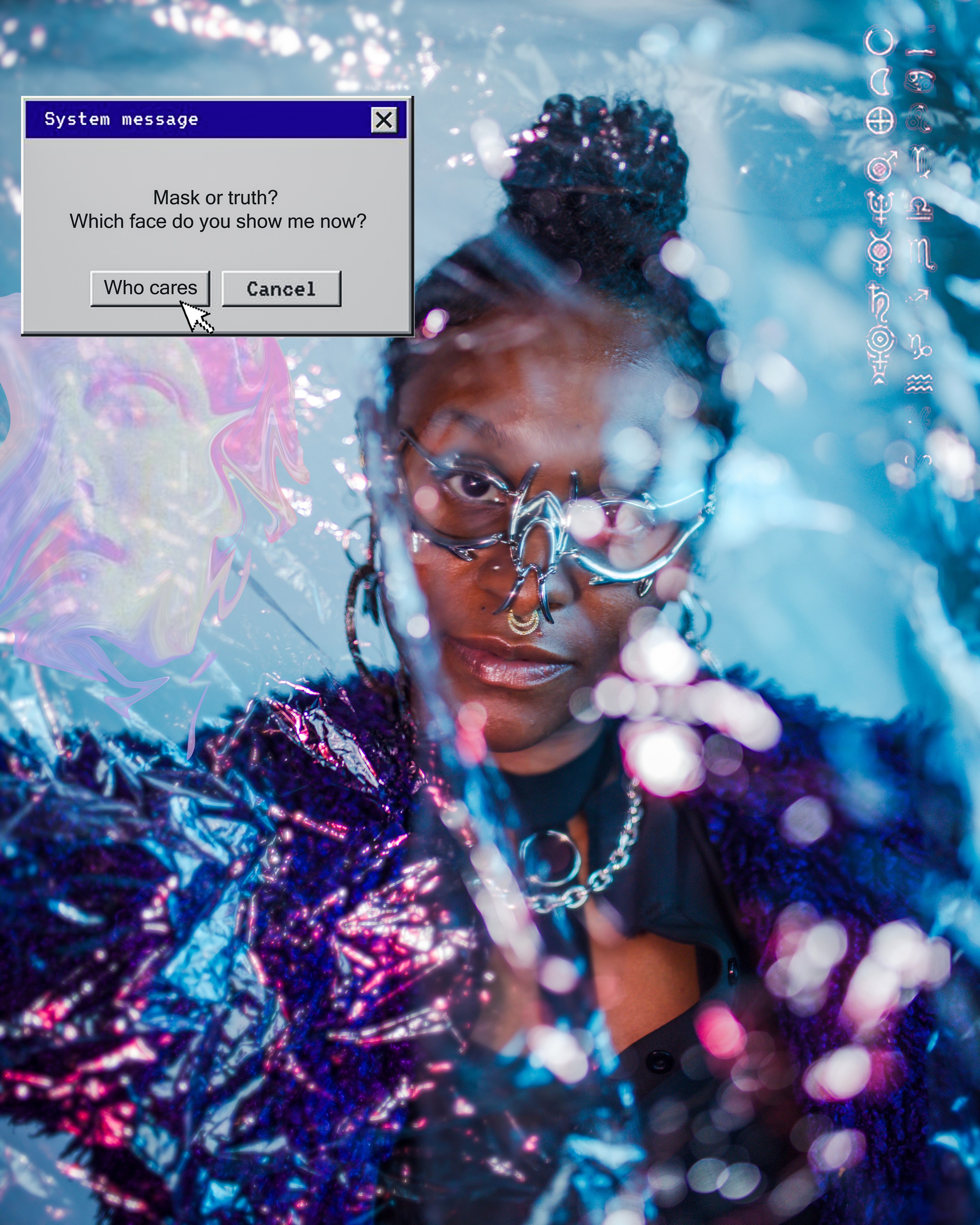 Cartier Cyberpunk. Oxana Photographer in Charlotte, NC