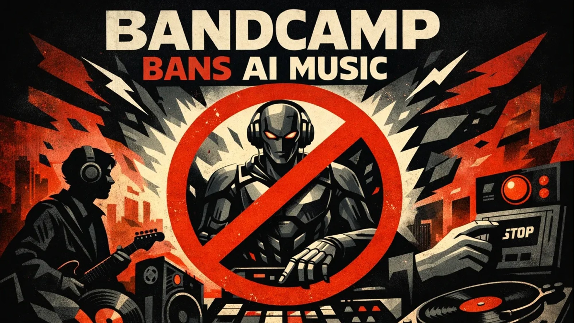 Bandcamp Declares War on Algorithms: Platform Completely Bans AI-Generated Music | FOTKAI
