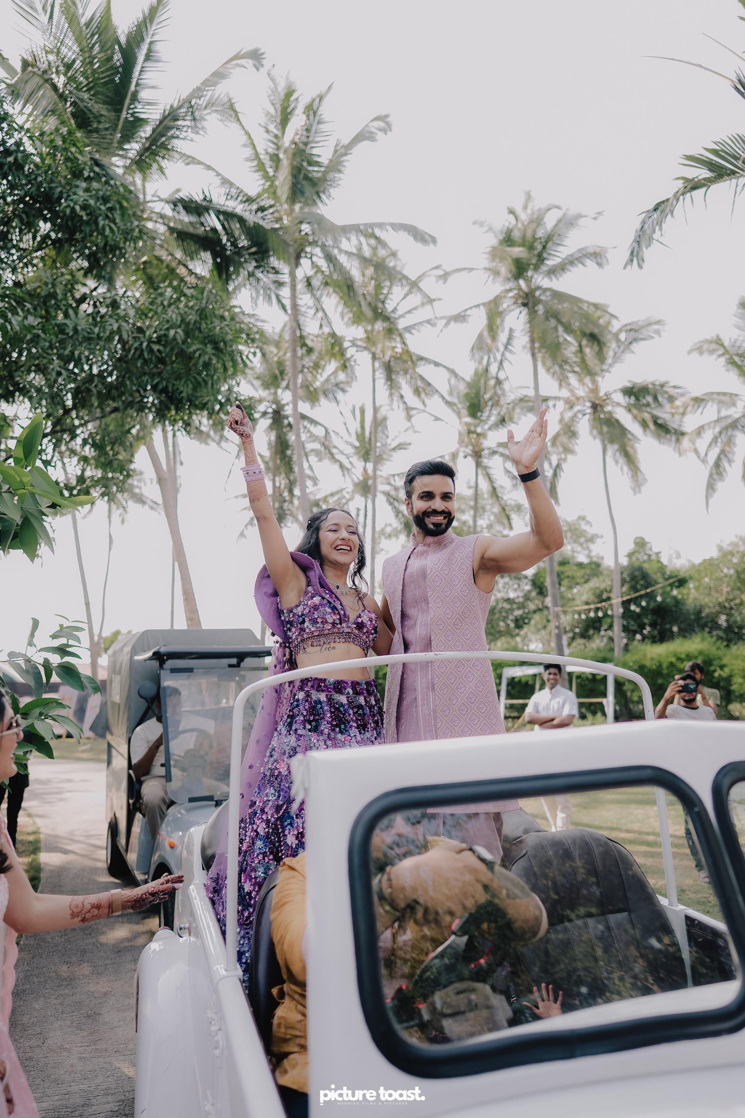 Varamala Ft. Barbie & Aneesh. Fine art Wedding Photographers in India & Canada