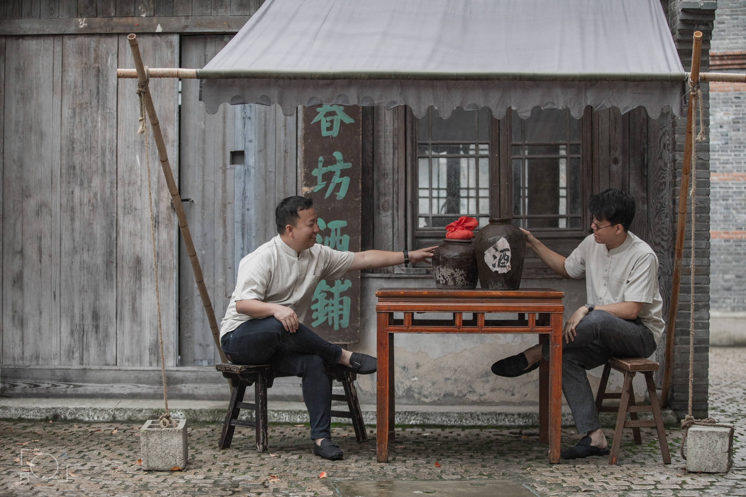 Семейная фотосессия в шанхайской киностудии. Photographer in Shanghai — Lola Pidluskaya