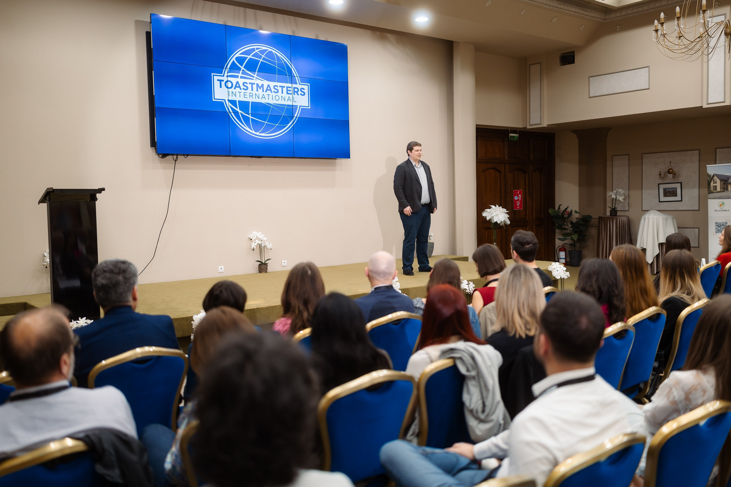 Toastmasters Conference. Marius Ciocan