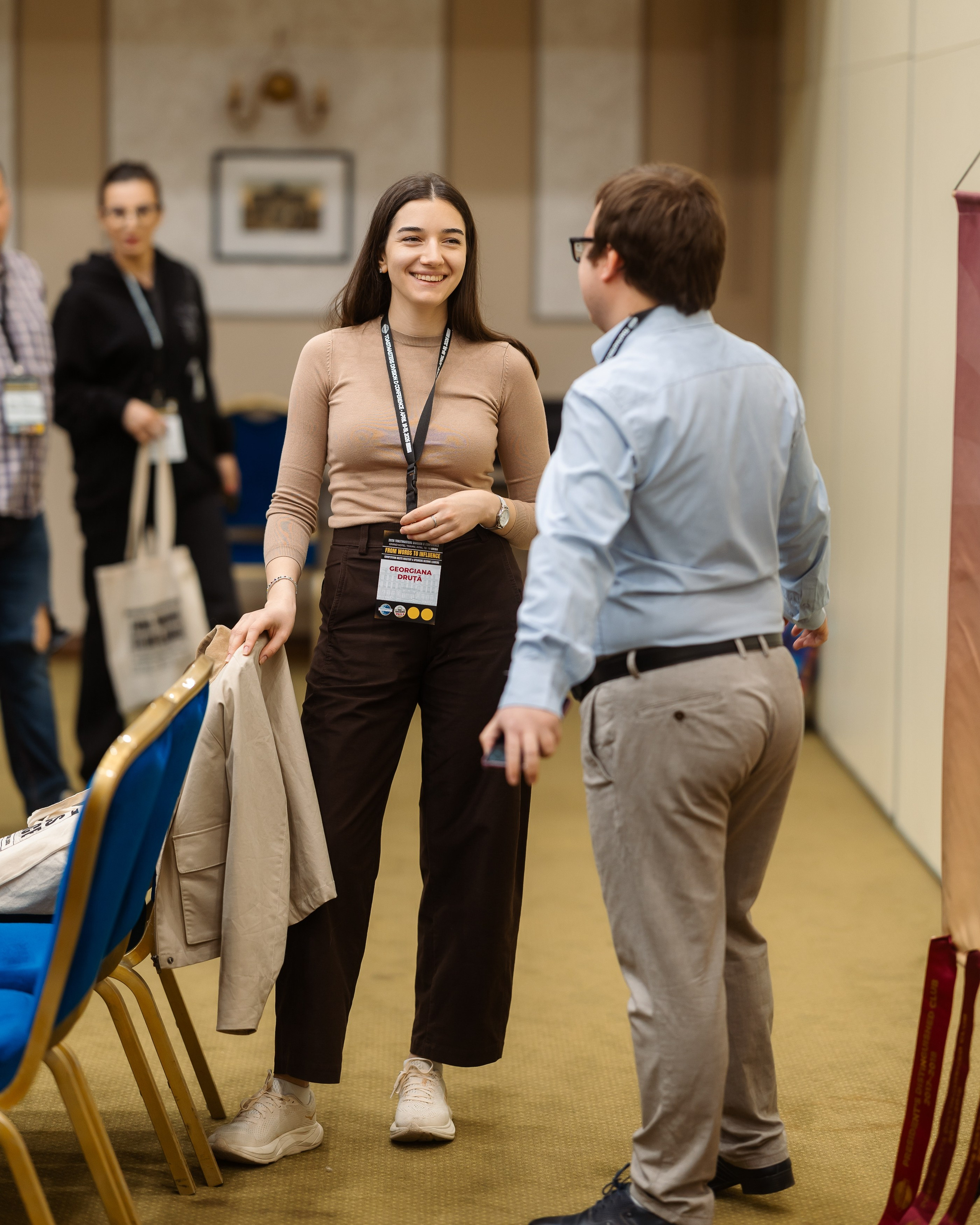 Toastmasters Conference. Marius Ciocan