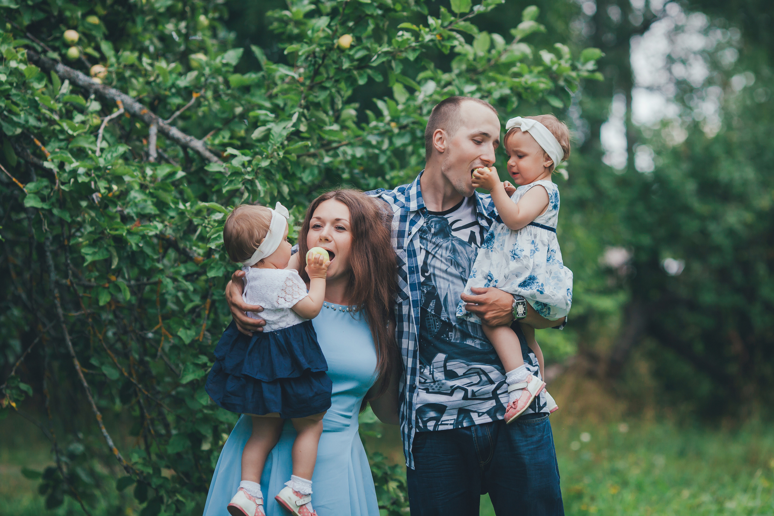 Семейная фотосессия летом в Смоленске. Фотограф в Каире Египет Анастасия Ильина