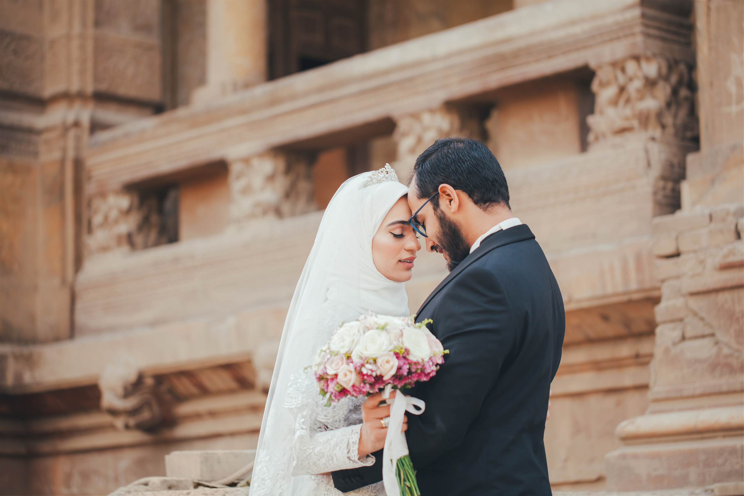 Свадебная фотопрогулка в Барон палас в Каире. Фотограф в Каире Египет Анастасия Ильина