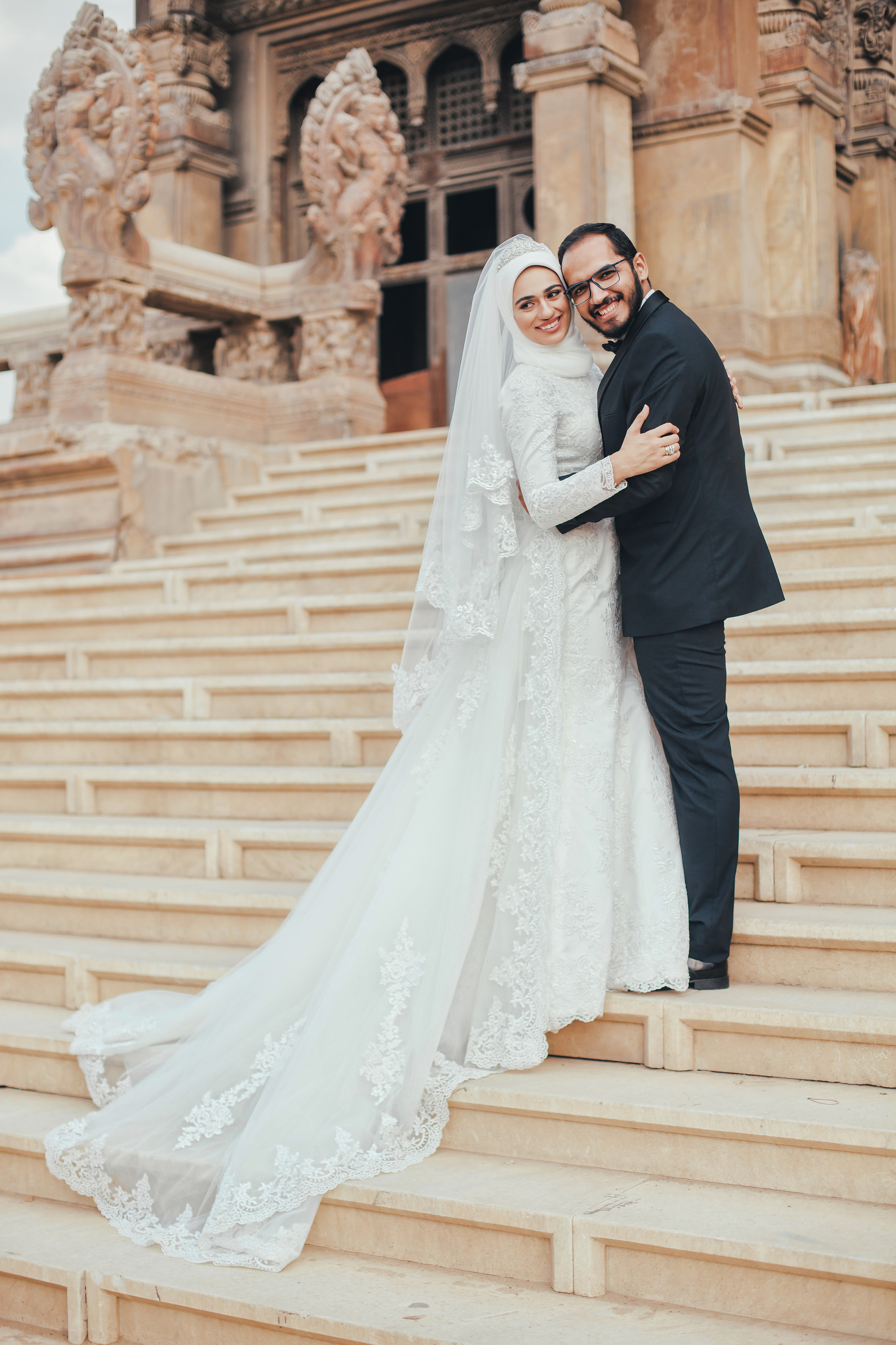 Свадебная фотопрогулка в Барон палас в Каире. Фотограф в Каире Египет Анастасия Ильина