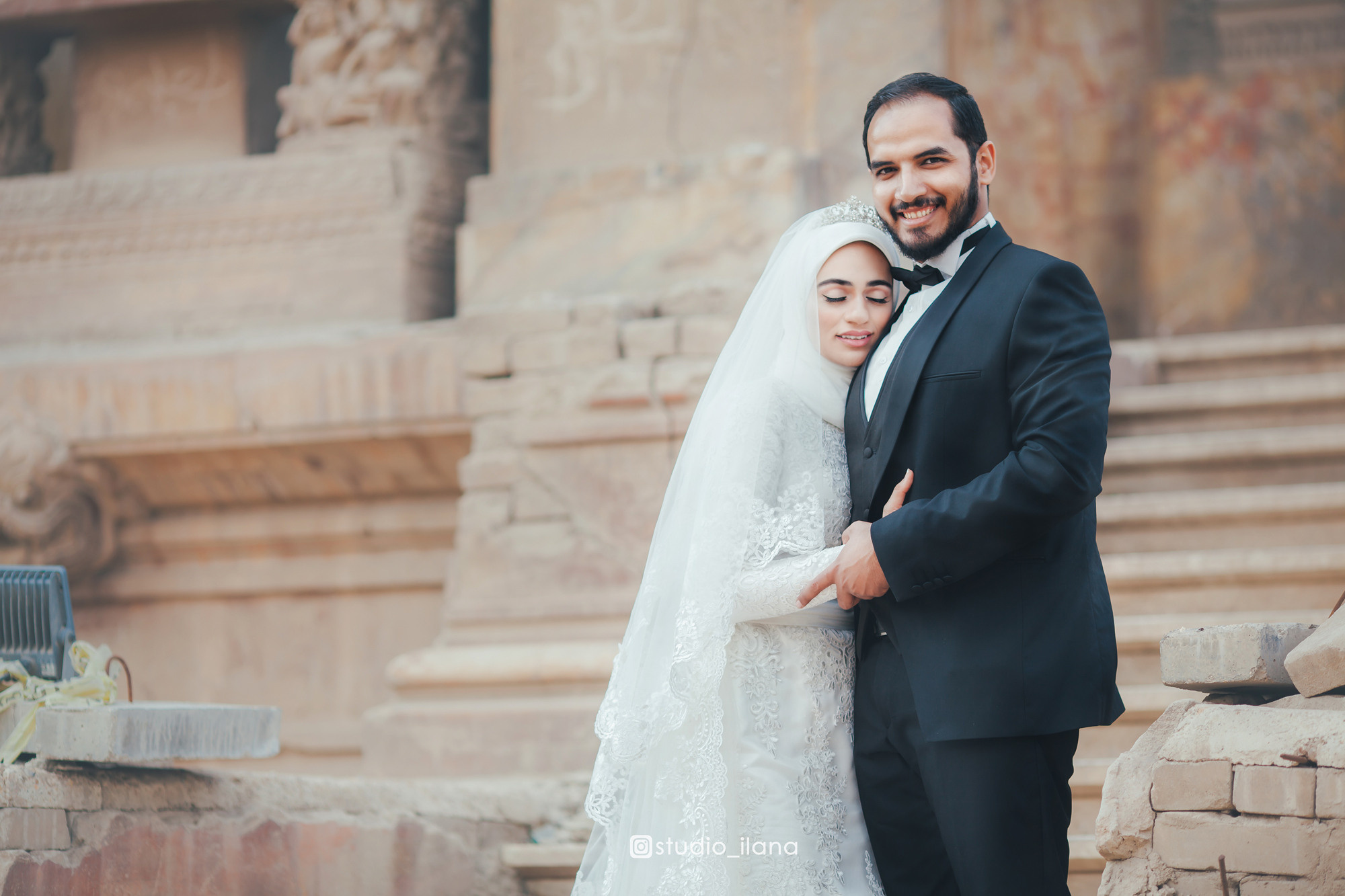 Свадебная фотопрогулка в Барон палас в Каире. Фотограф в Каире Египет Анастасия Ильина