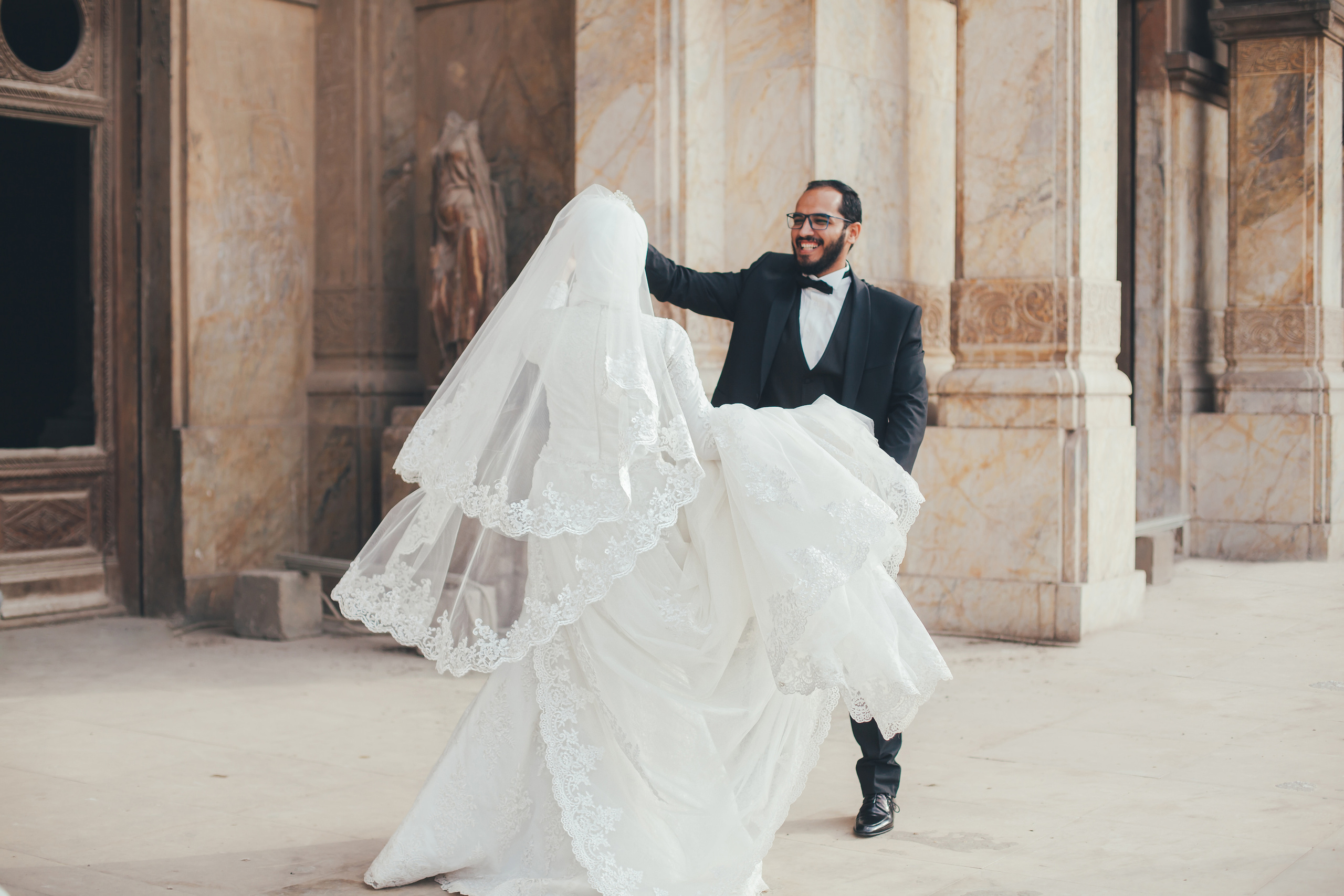 Свадебная фотопрогулка в Барон палас в Каире. Фотограф в Каире Египет Анастасия Ильина