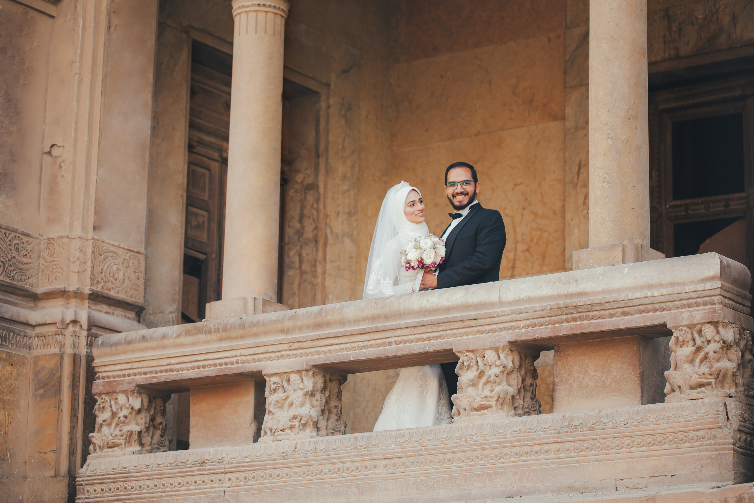 Свадебная фотопрогулка в Барон палас в Каире. Фотограф в Каире Египет Анастасия Ильина