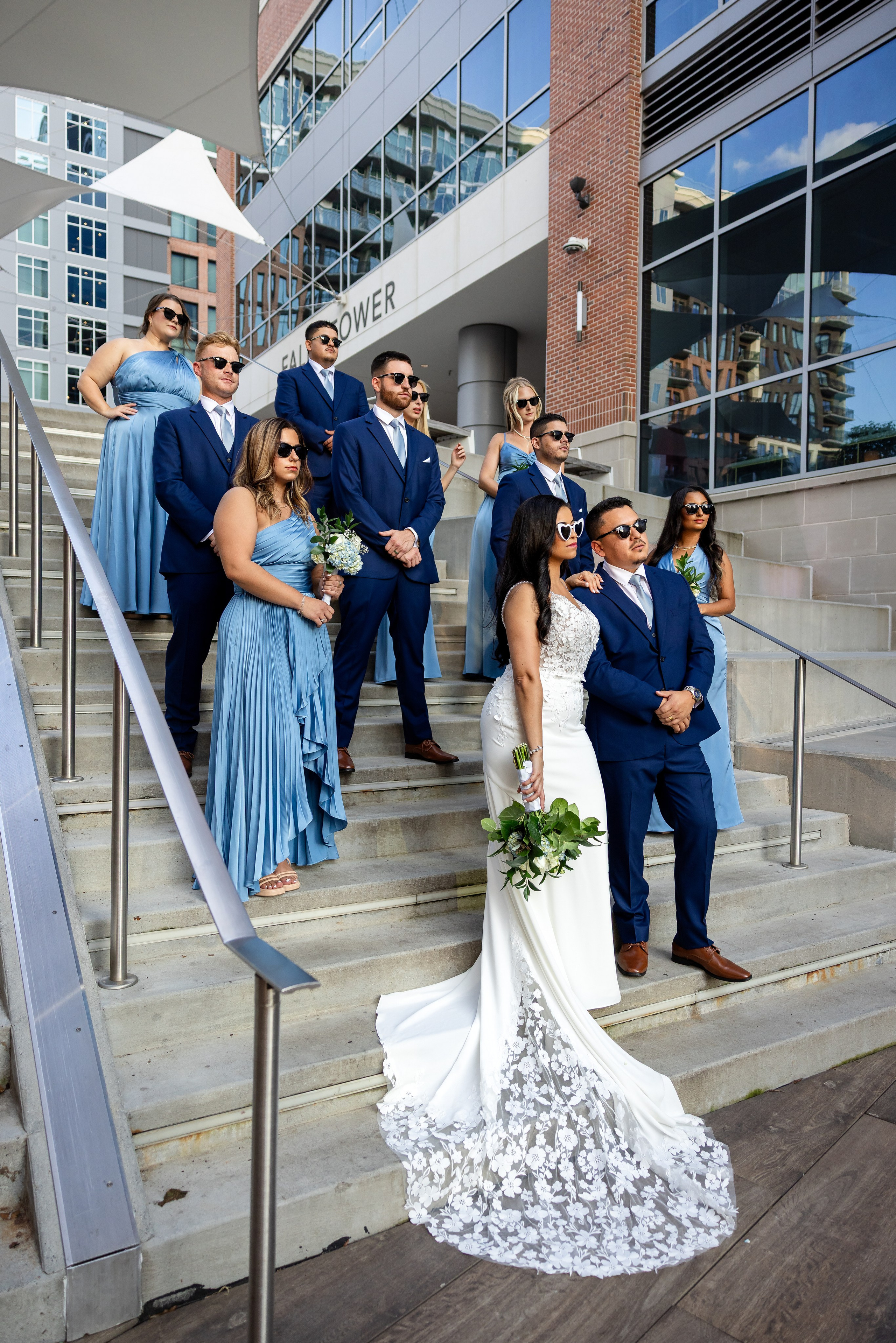 Classic Style & Downtown Charm: Marian & Ramon’s Zen Greenville Wedding. Wedding and portrait photography in Greenville SC