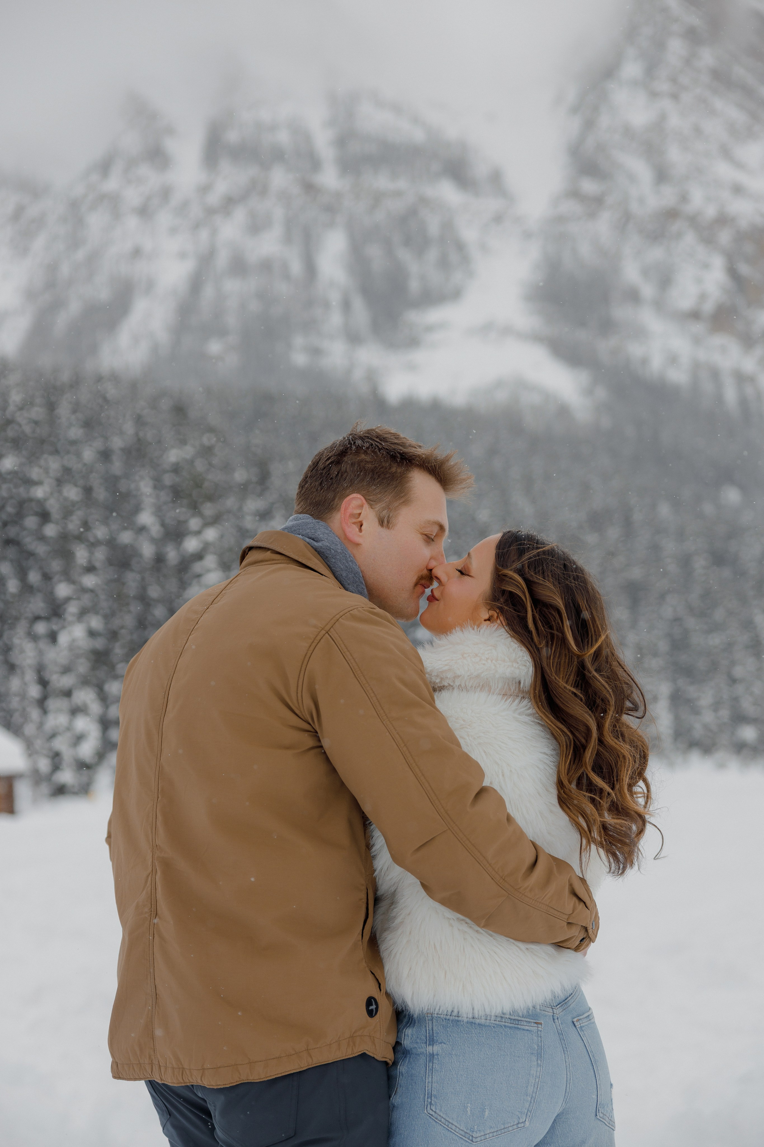 Lake Louise engagement session. Home