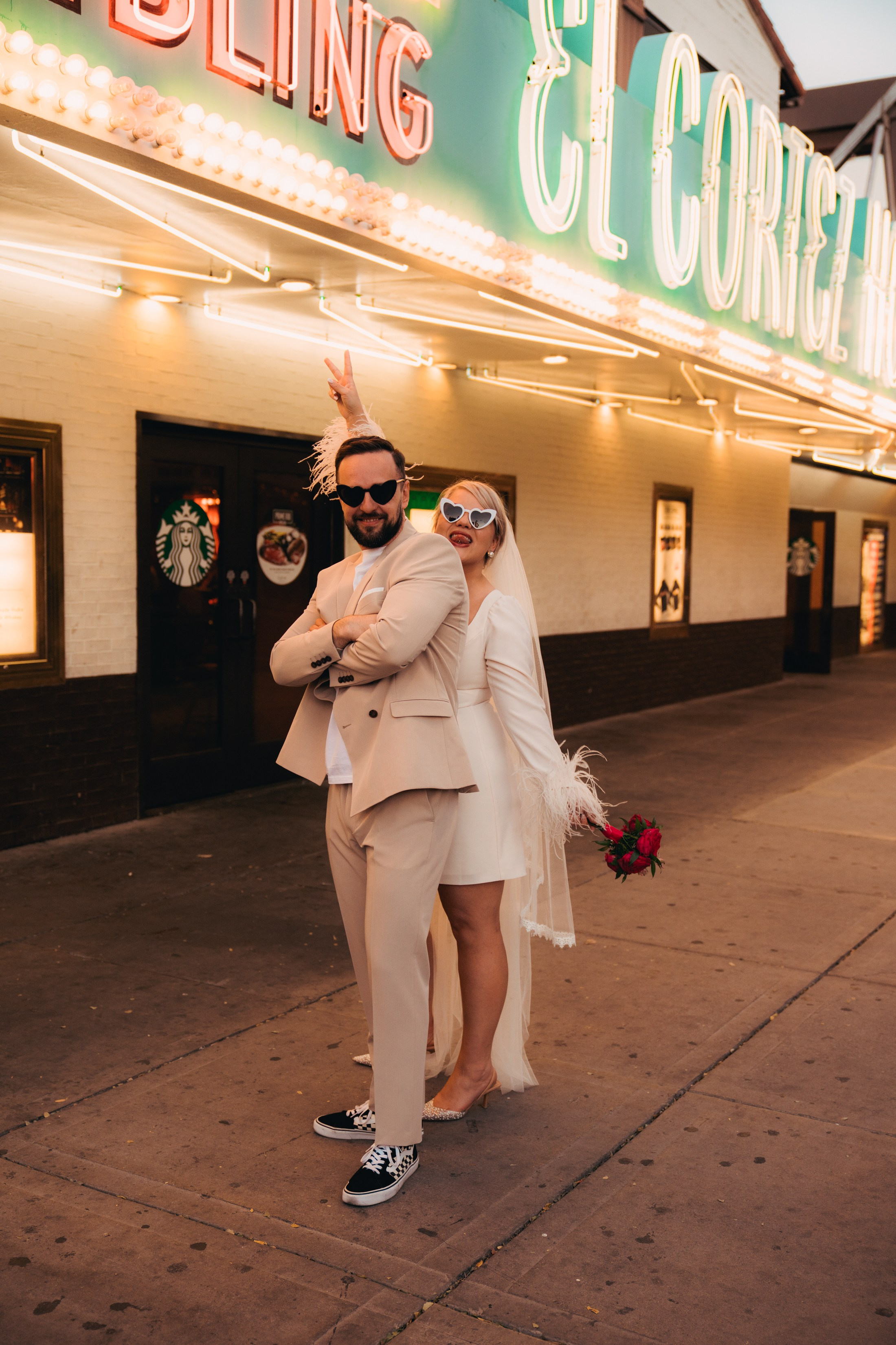 Justyna&Karol. Wedding & elopement photographer Viktoriya Kravtsov. Las Vegas