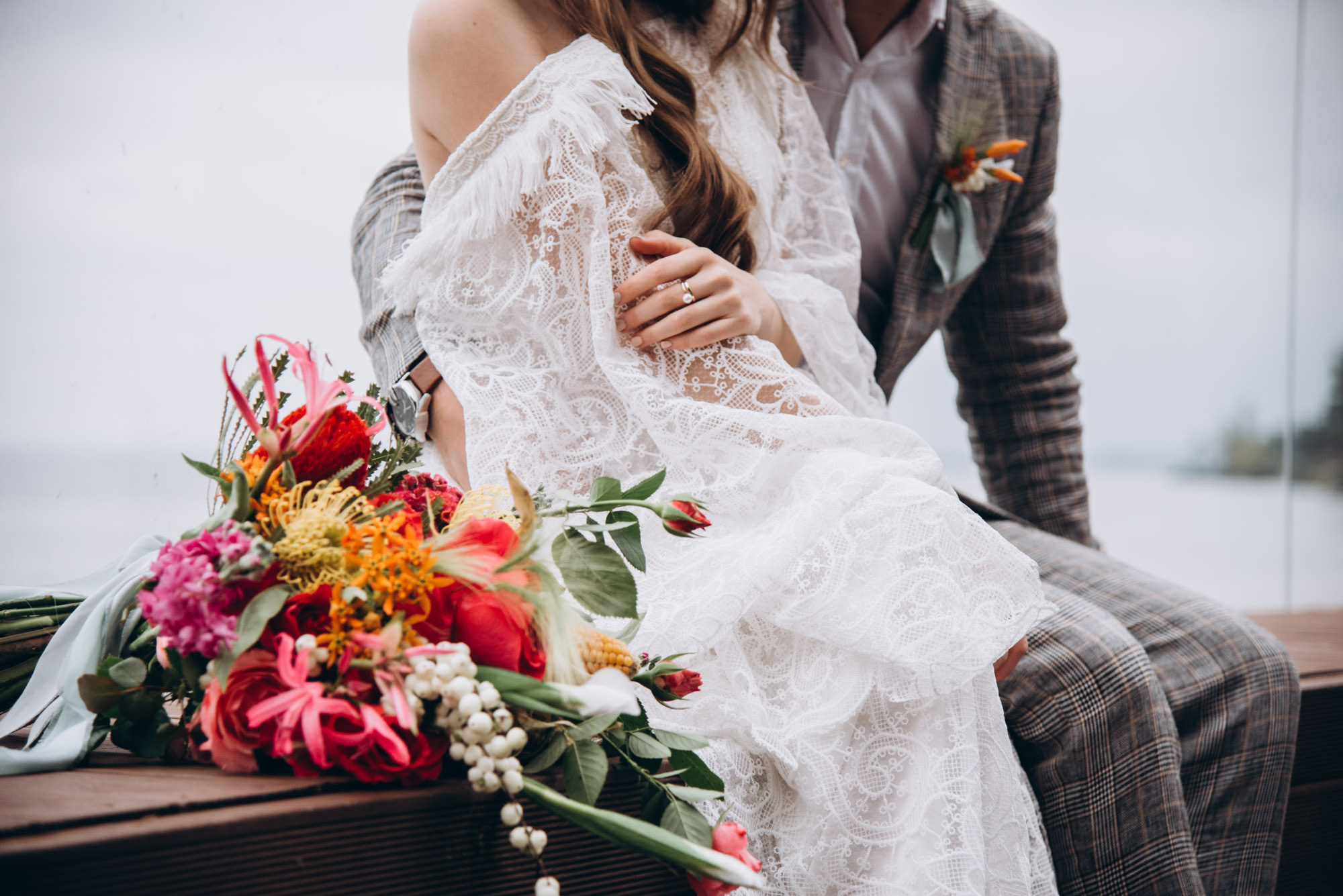 Forest Wedding for Two. Family Lifestyle Photography