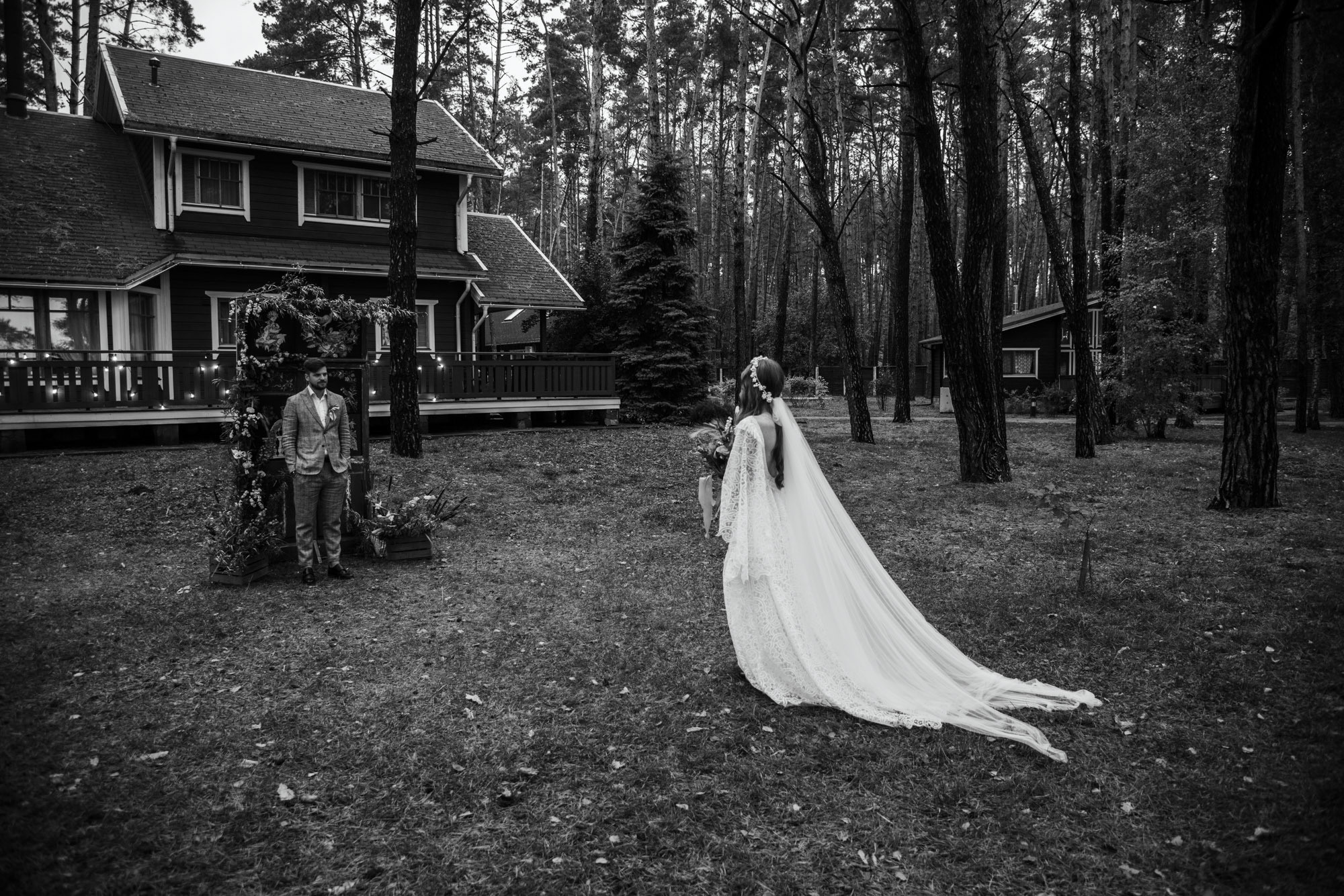 Forest Wedding for Two. Family Lifestyle Photography