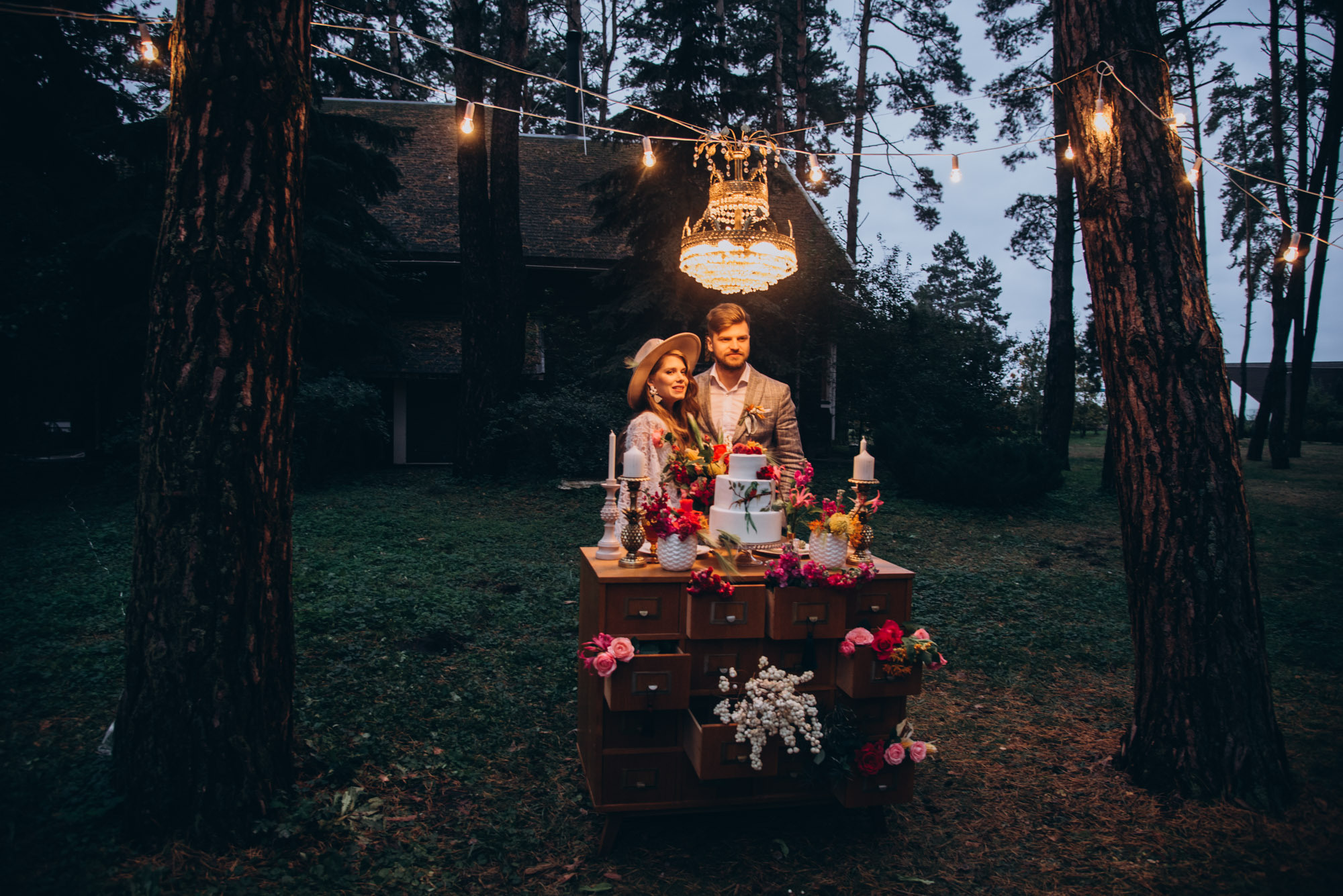 Forest Wedding for Two. Family Lifestyle Photography