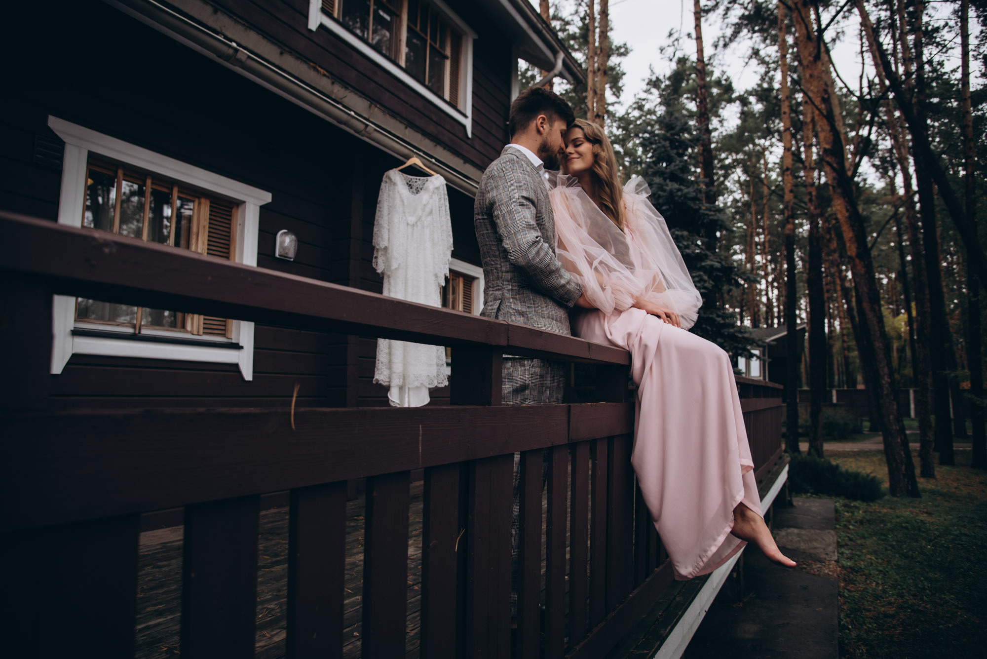 Forest Wedding for Two. Family Lifestyle Photography