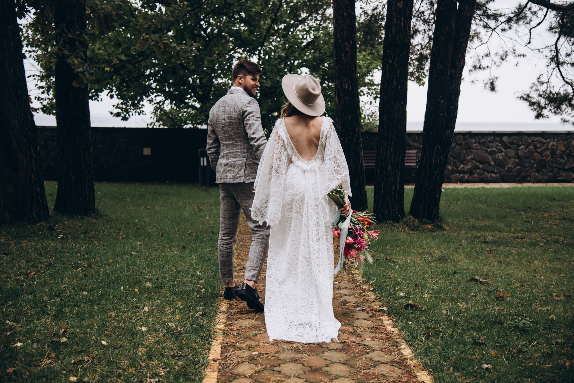 Forest Wedding for Two. Family Lifestyle Photography