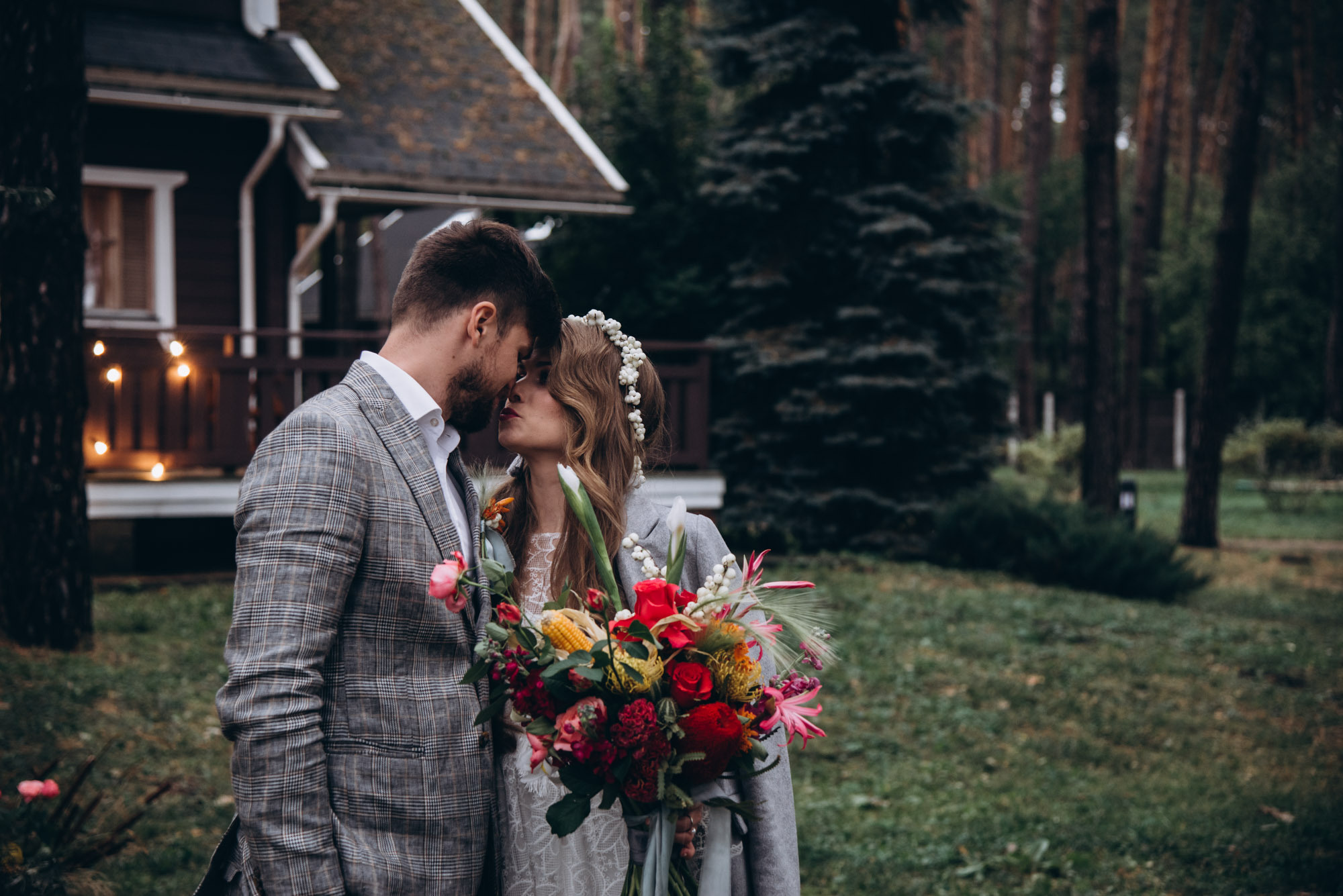 Forest Wedding for Two. Family Lifestyle Photography