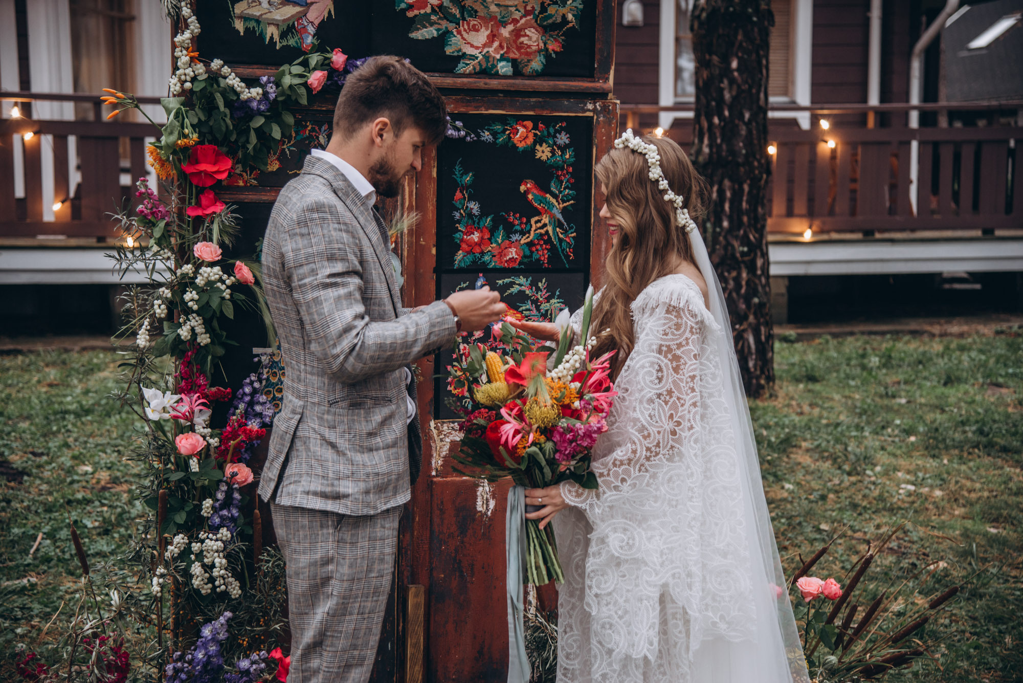 Forest Wedding for Two. Family Lifestyle Photography
