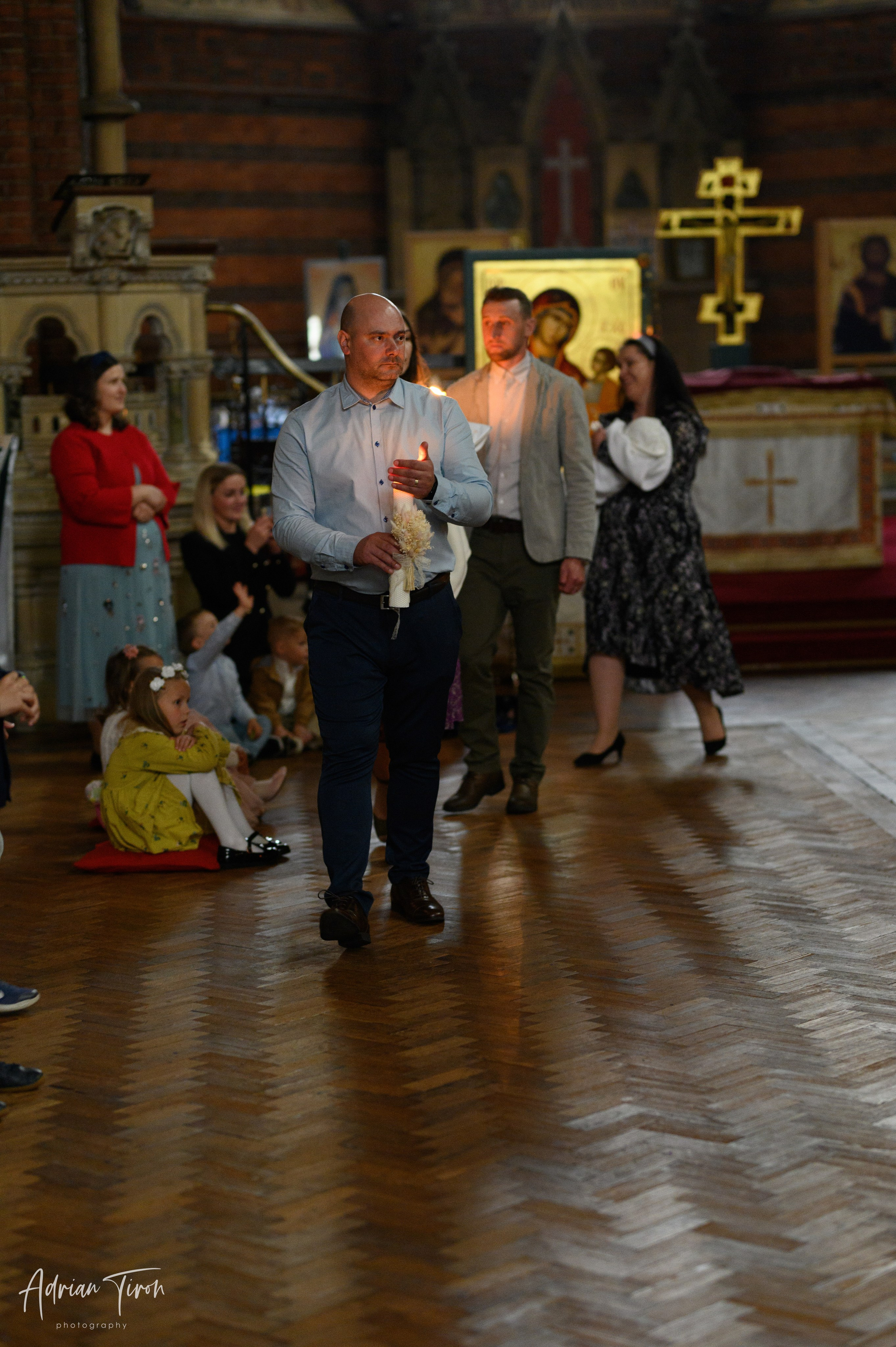 Ilinca’s Christening at St Matthew’s, Luton | Adrian Tiron Photography