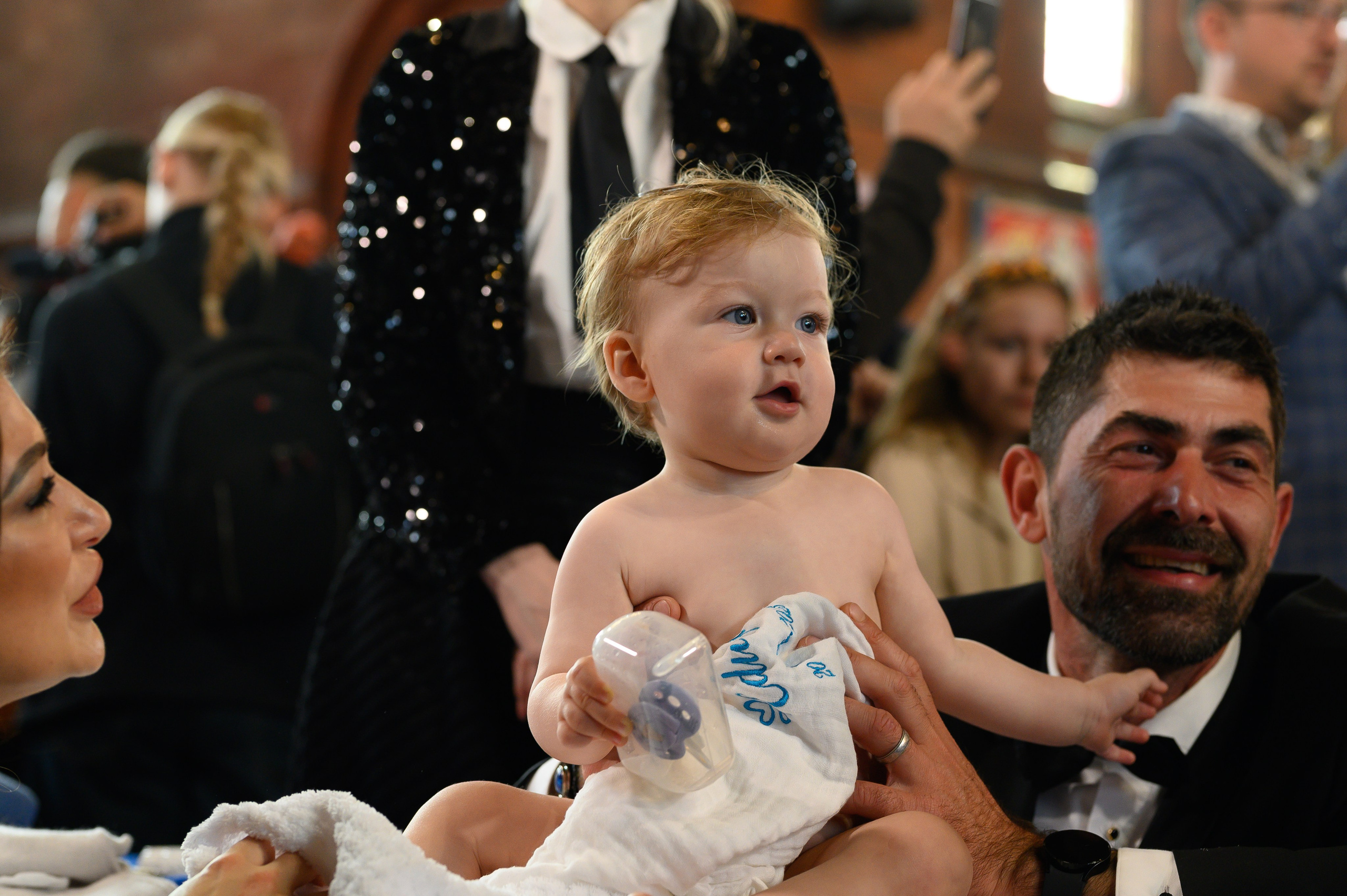 Eduard’s Christening at the Romanian Orthodox Church, Northampton | Adrian Tiron Photography