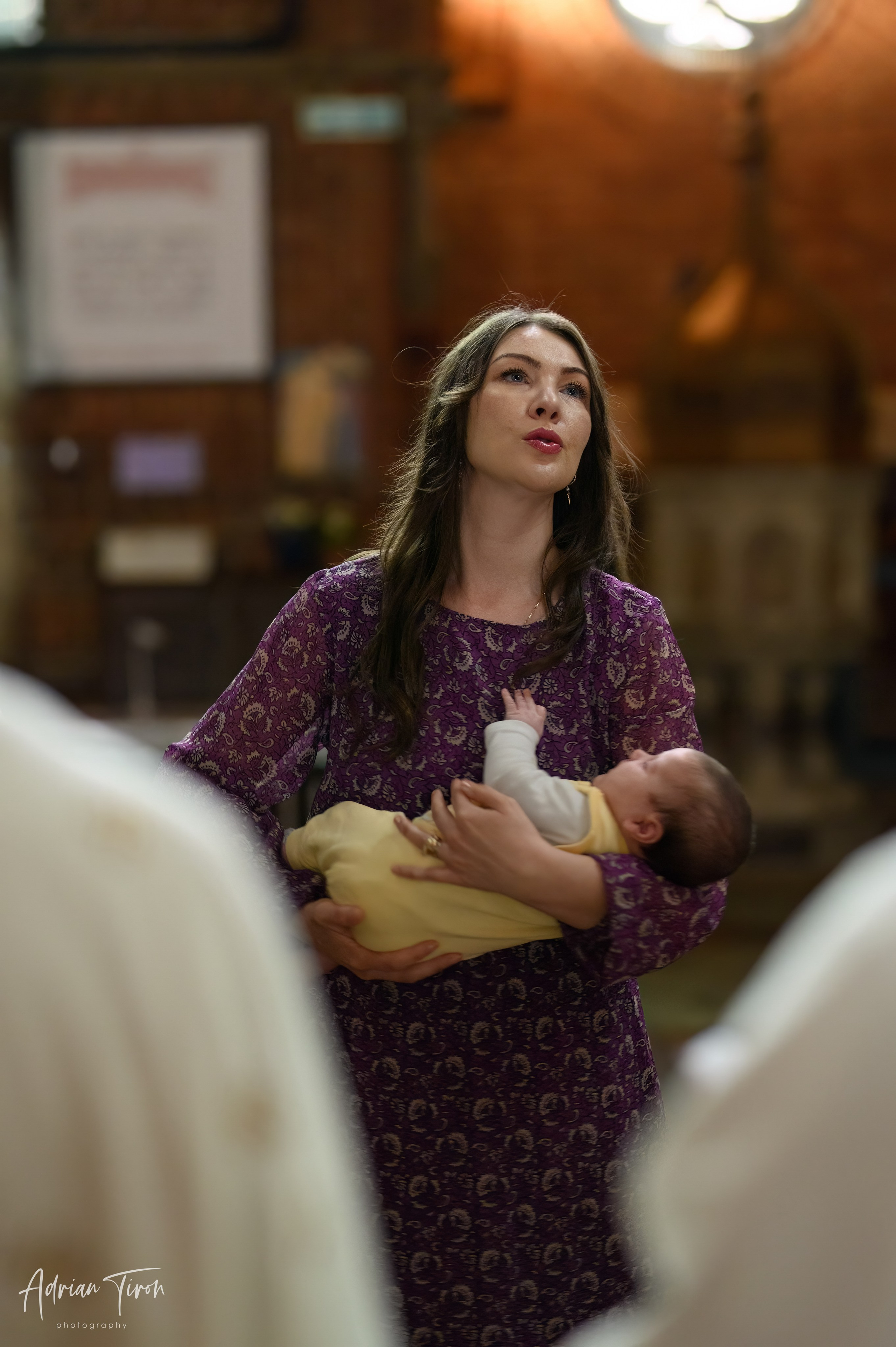 Ilinca’s Christening at St Matthew’s, Luton | Adrian Tiron Photography