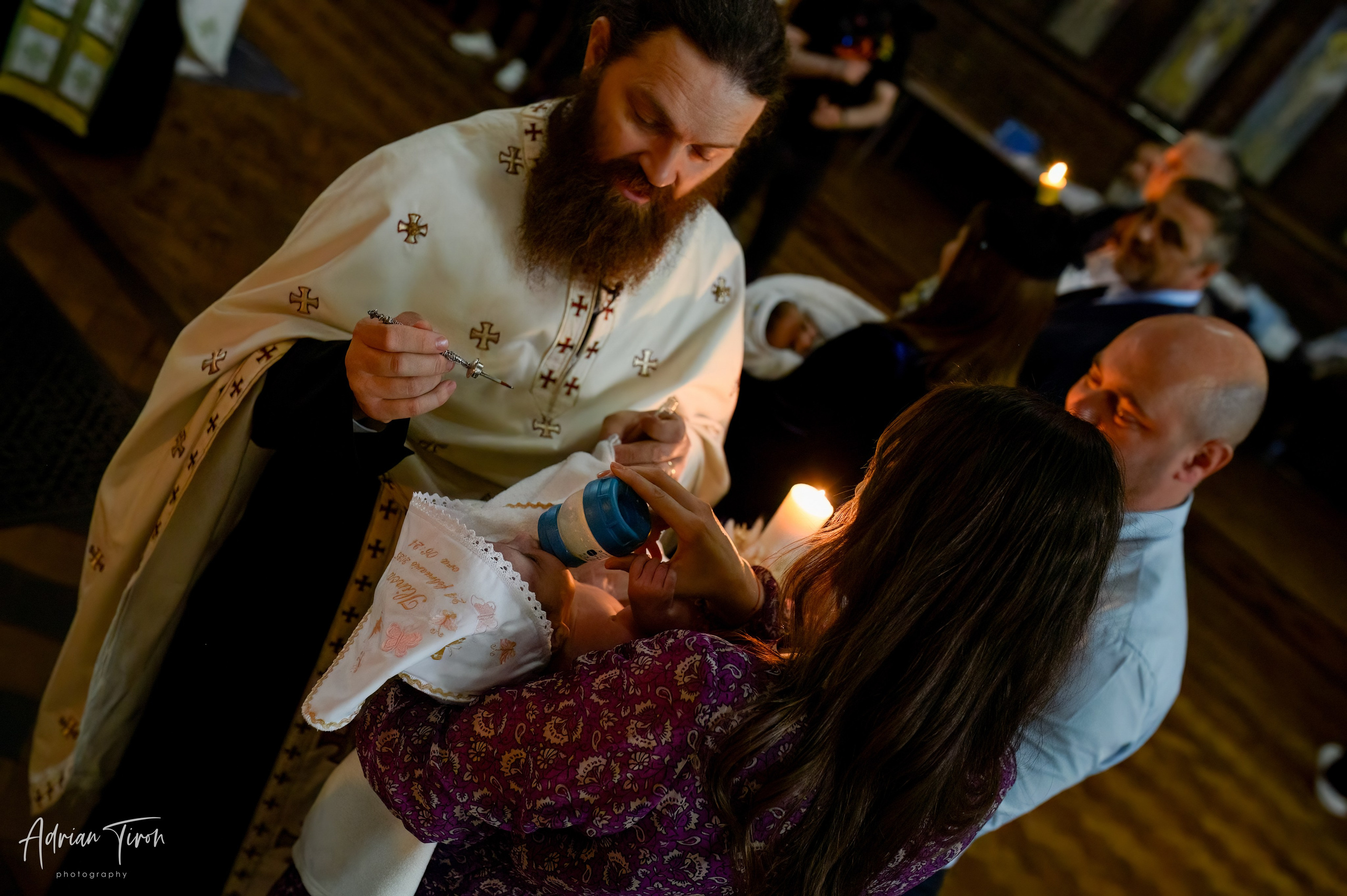 Ilinca’s Christening at St Matthew’s, Luton | Adrian Tiron Photography