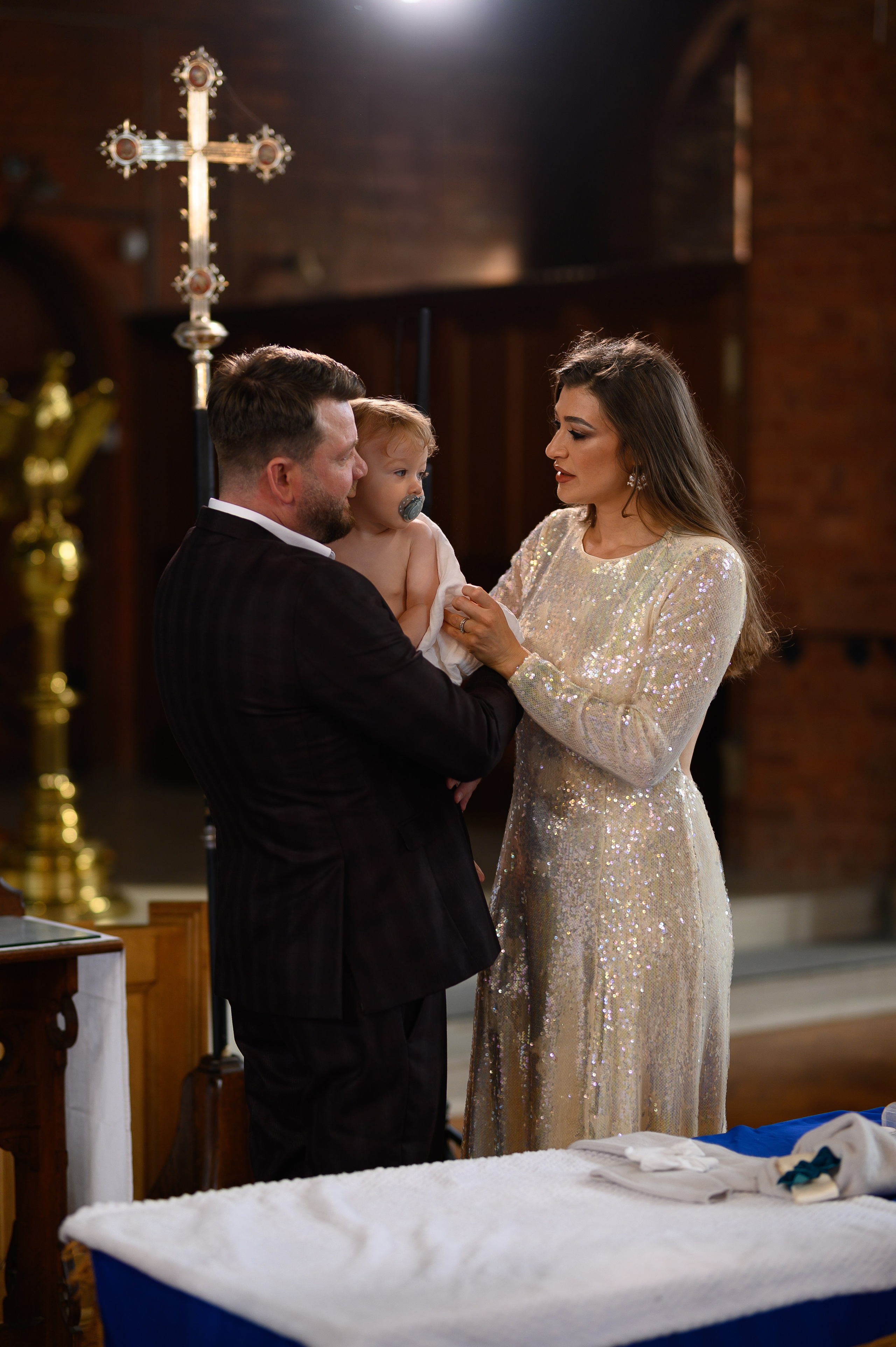 Eduard’s Christening at the Romanian Orthodox Church, Northampton | Adrian Tiron Photography