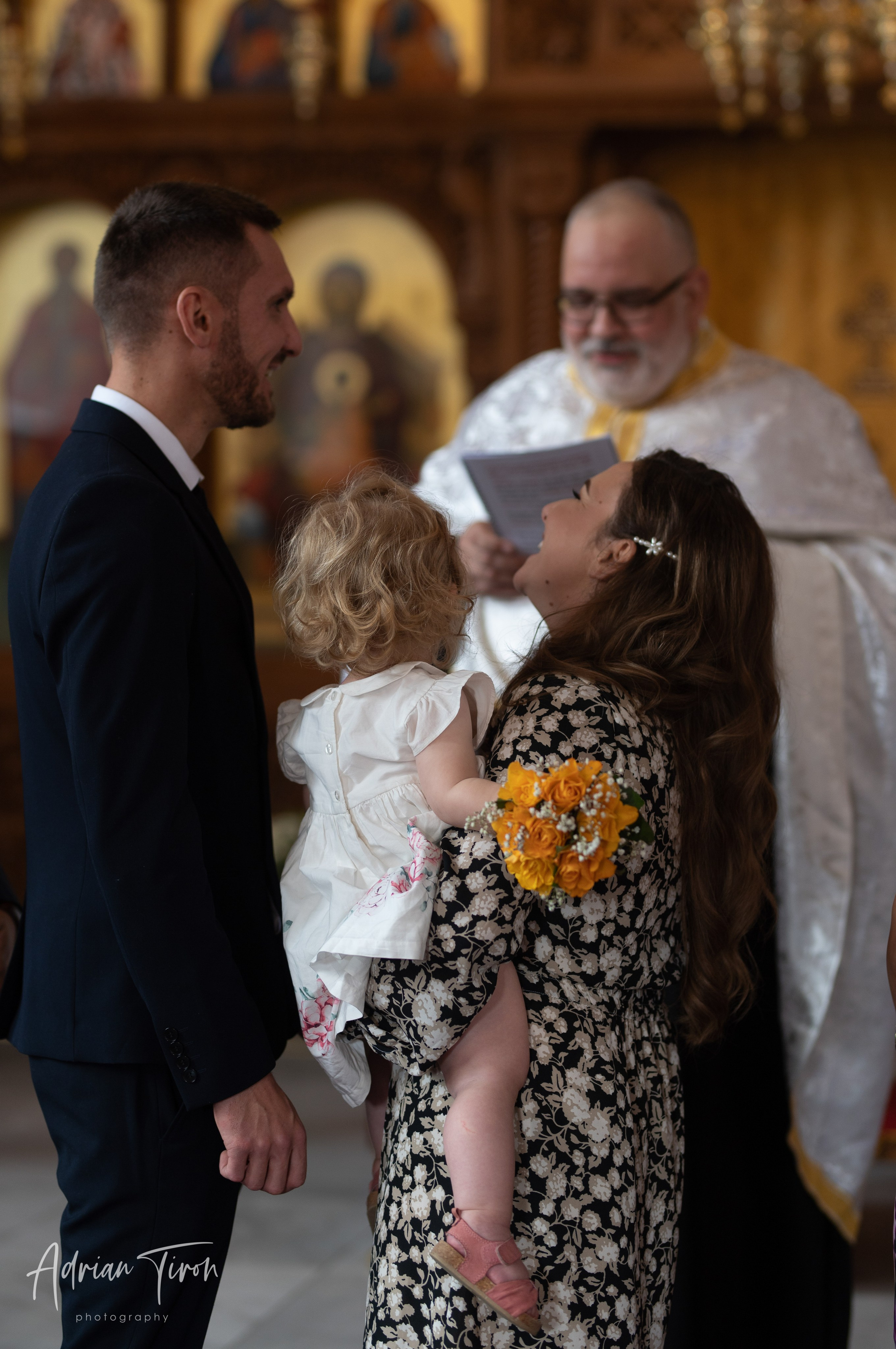 Malina Nicoleta’s Christening at St Charalambos, Luton | Adrian Tiron Photography