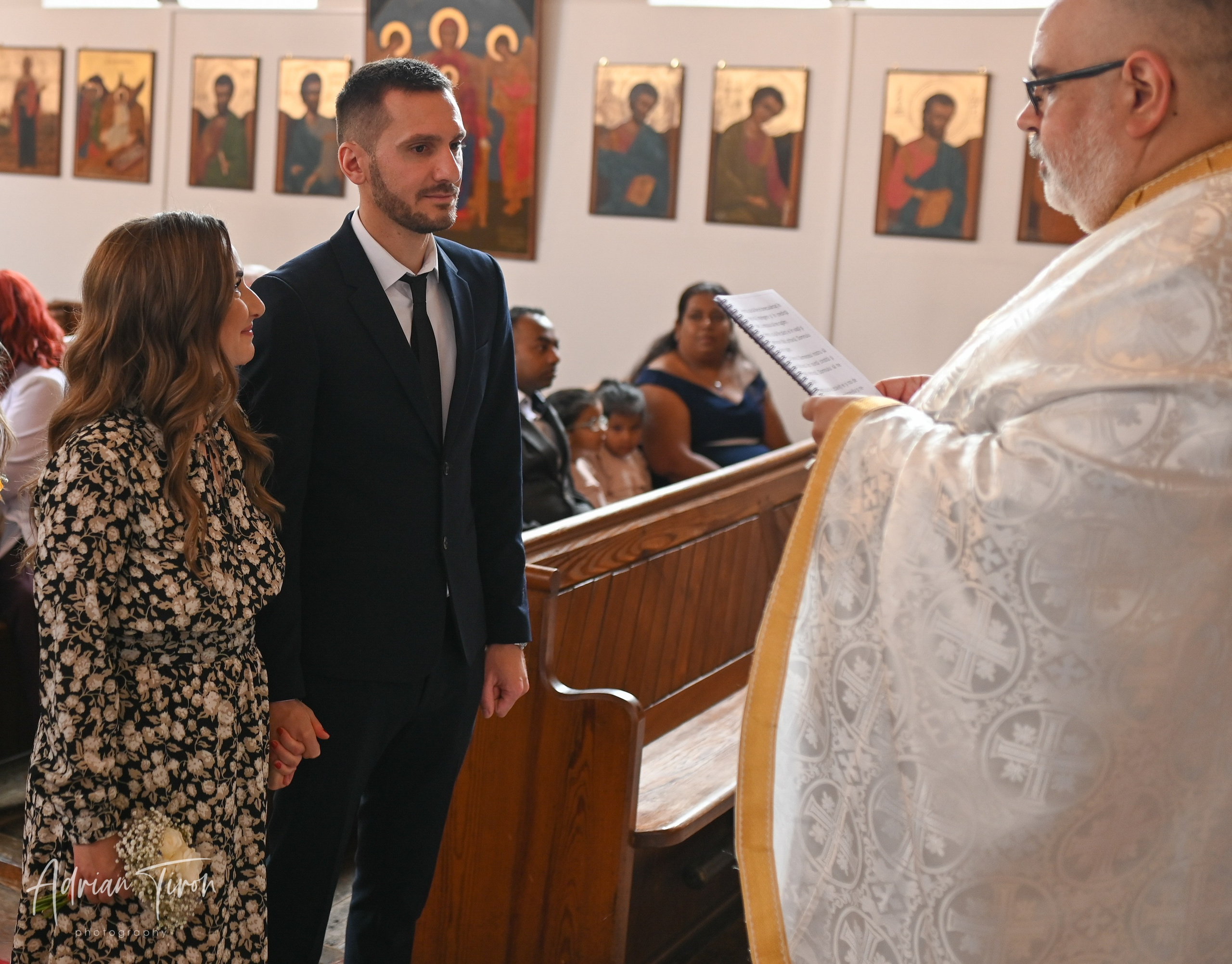 Malina Nicoleta’s Christening at St Charalambos, Luton | Adrian Tiron Photography
