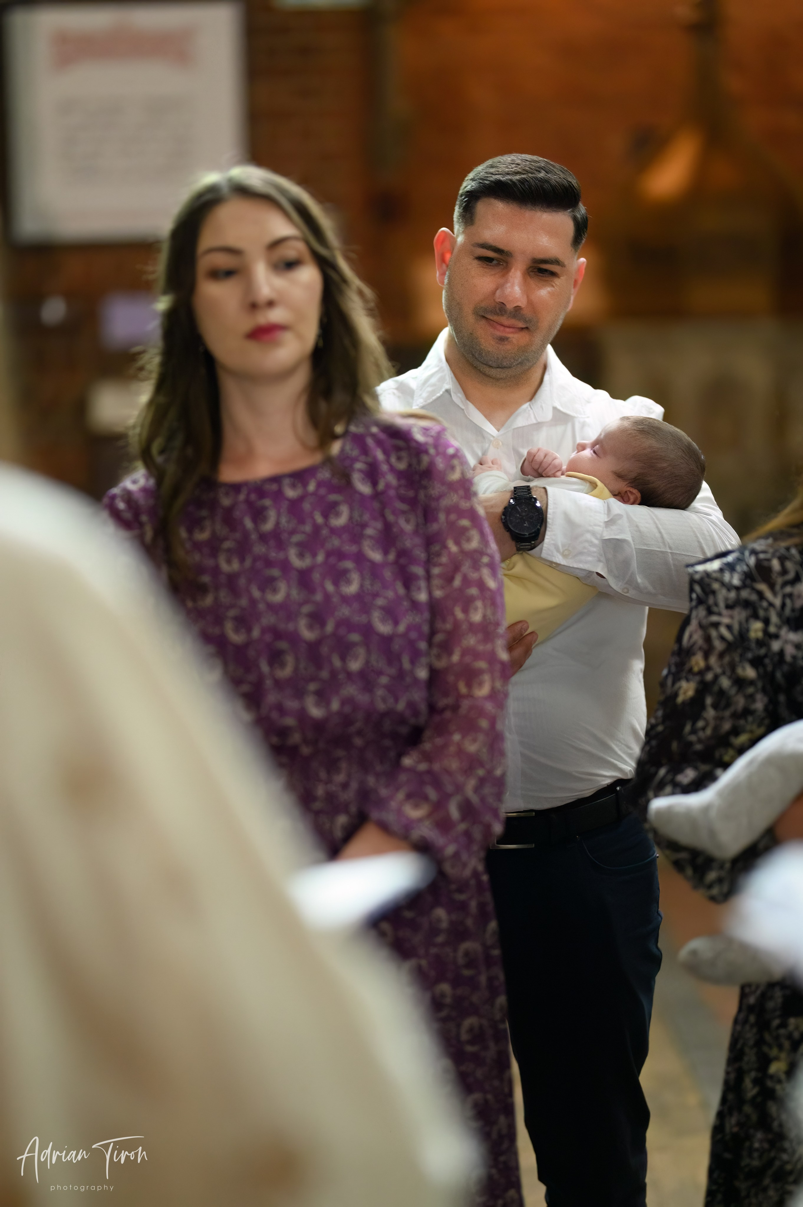 Ilinca’s Christening at St Matthew’s, Luton | Adrian Tiron Photography