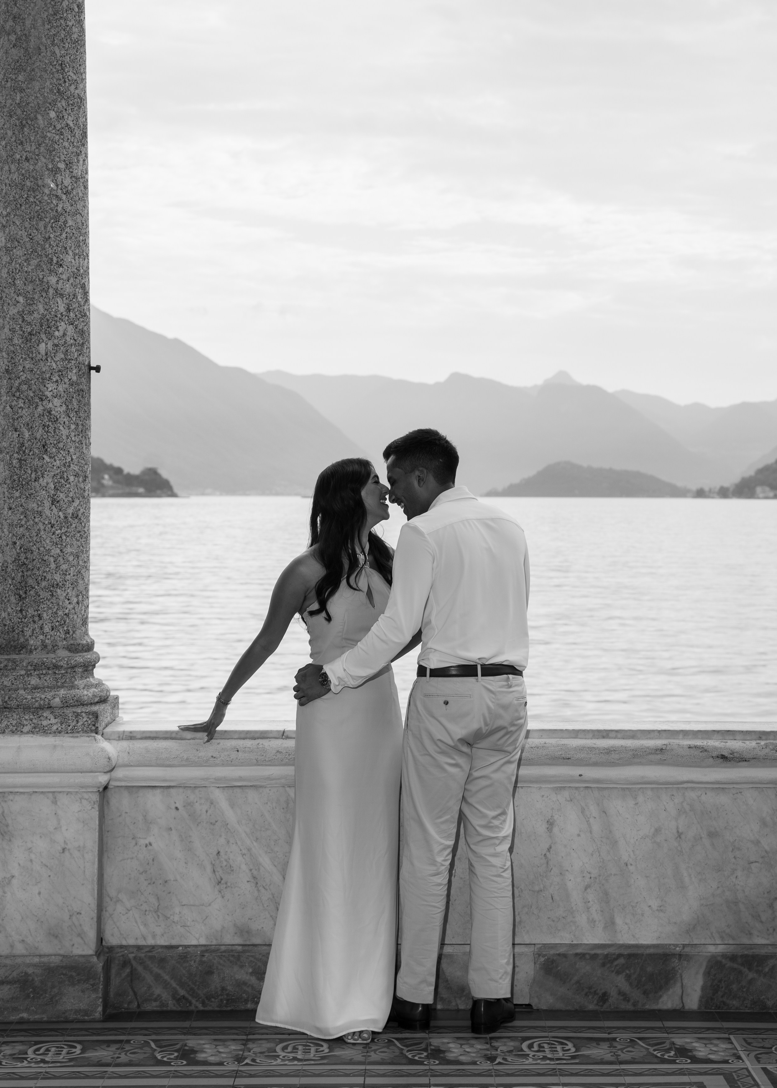Villa Monastero Secret Proposal. Proposal Photographer in Lake Como