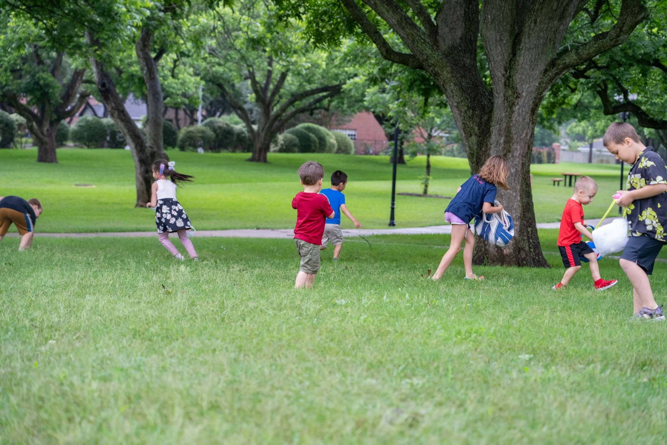Easter picnic. Photographer Irina Kozhemyakina. Houston