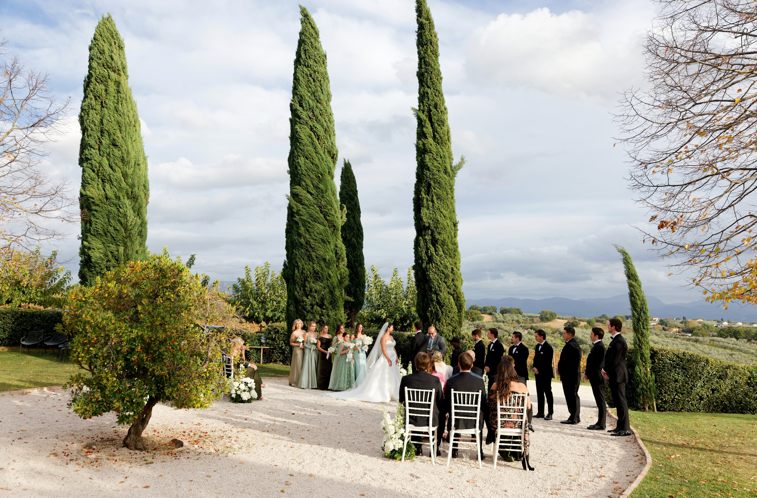 Wedding at Fonte Sala, Umbria