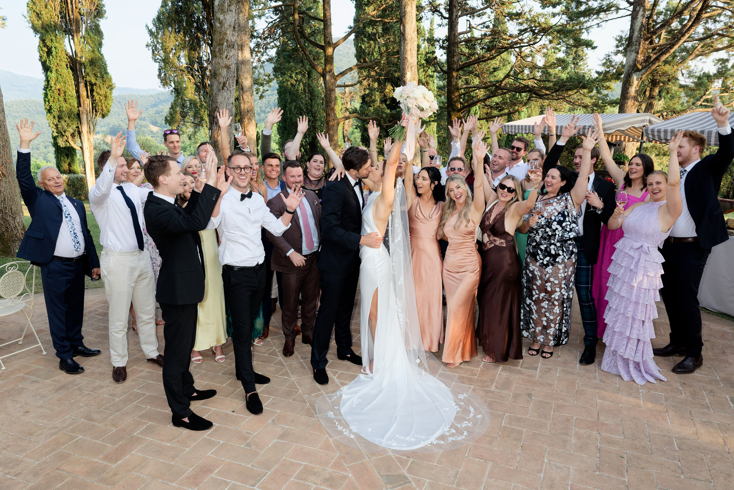 Wedding at Borgo Bastia Creti, Umbria