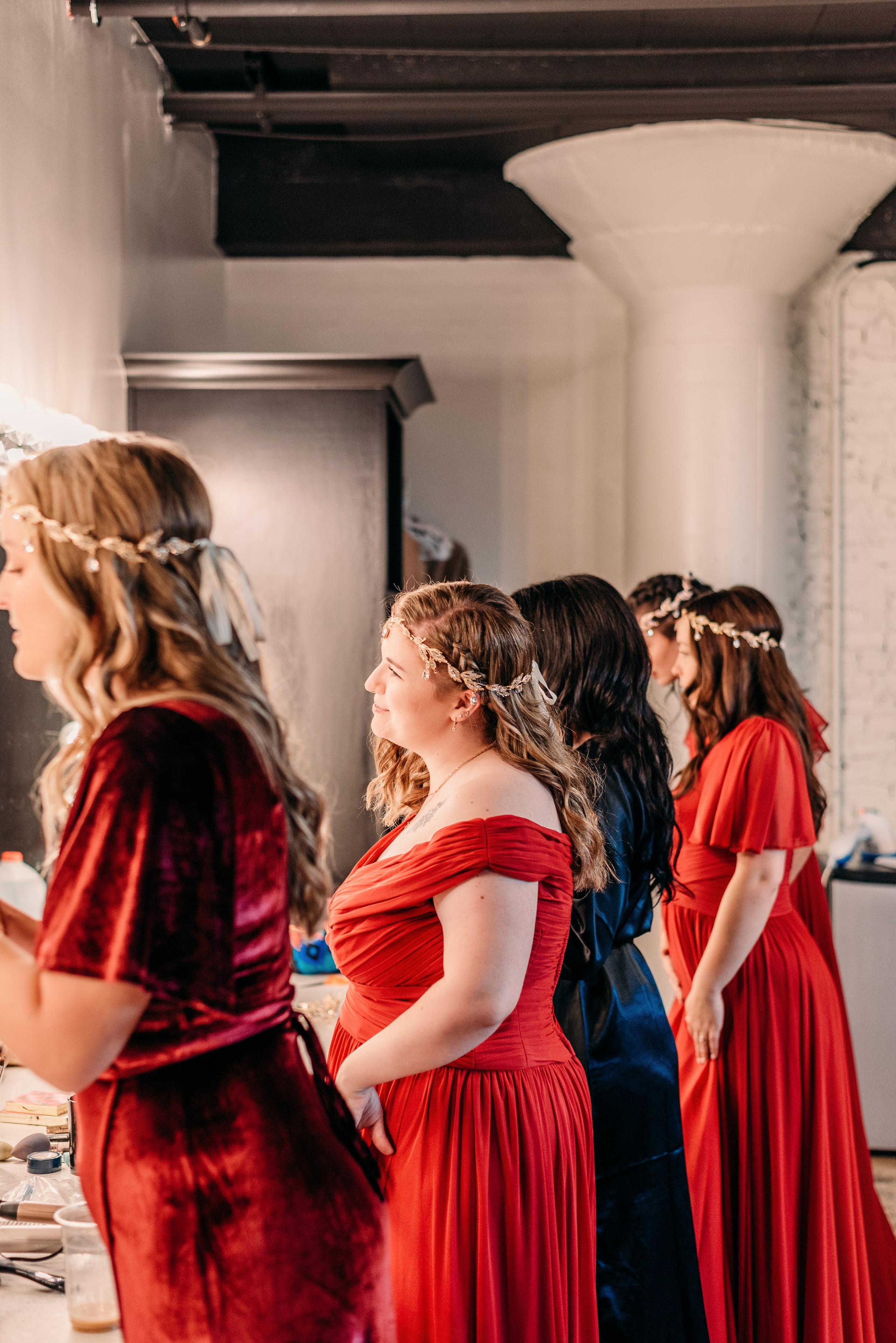 Bold & Dramatic Wedding at The Paper Mill on The Landing | Fort Wayne Wedding Photographer. Alexandria Danielle Photography | Fort Wayne & Indianapolis Wedding Photographer