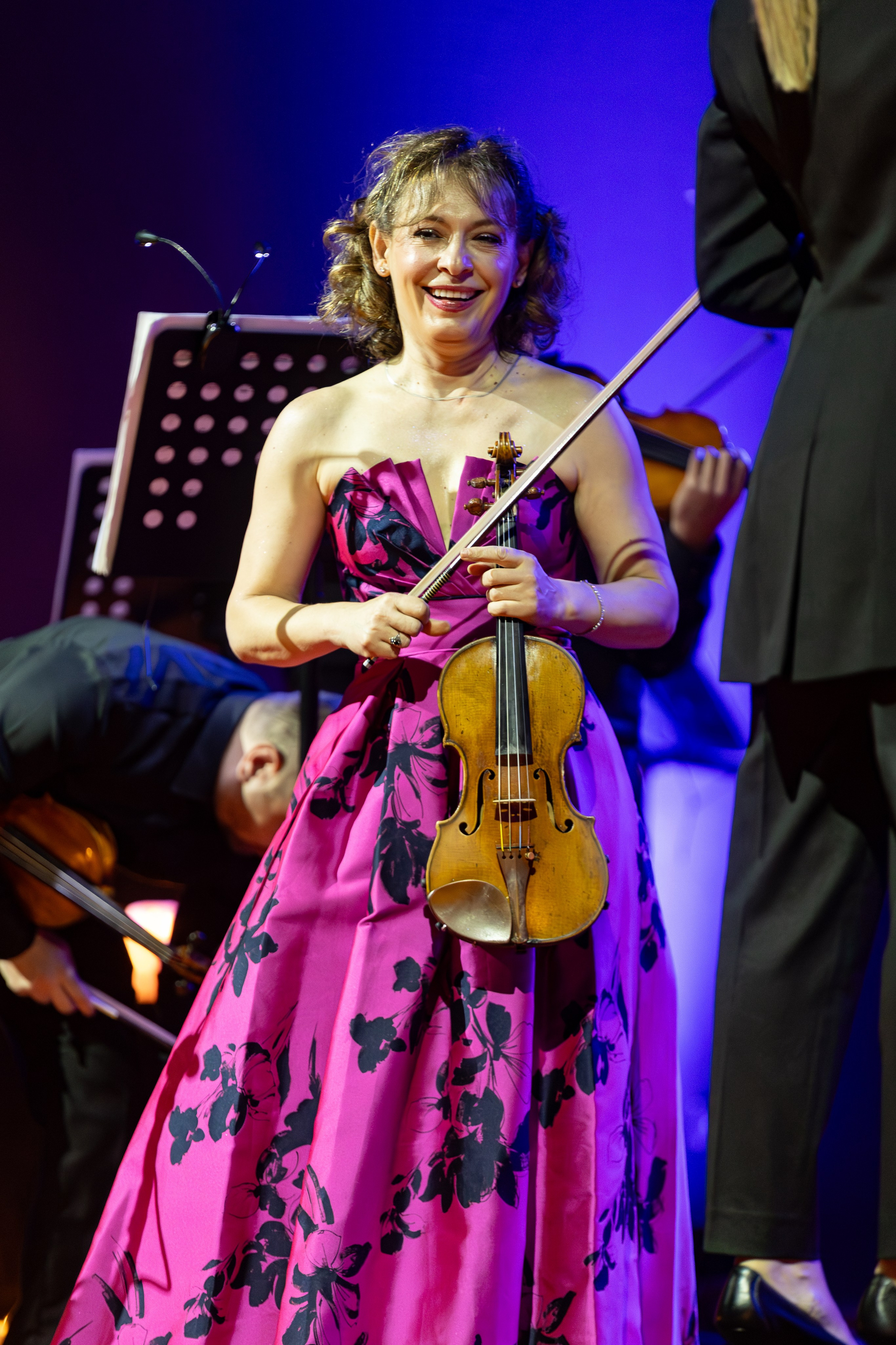 Violinistica Irina Mureșanu tokom nastupa na Candlelight koncertu u Sarajevu